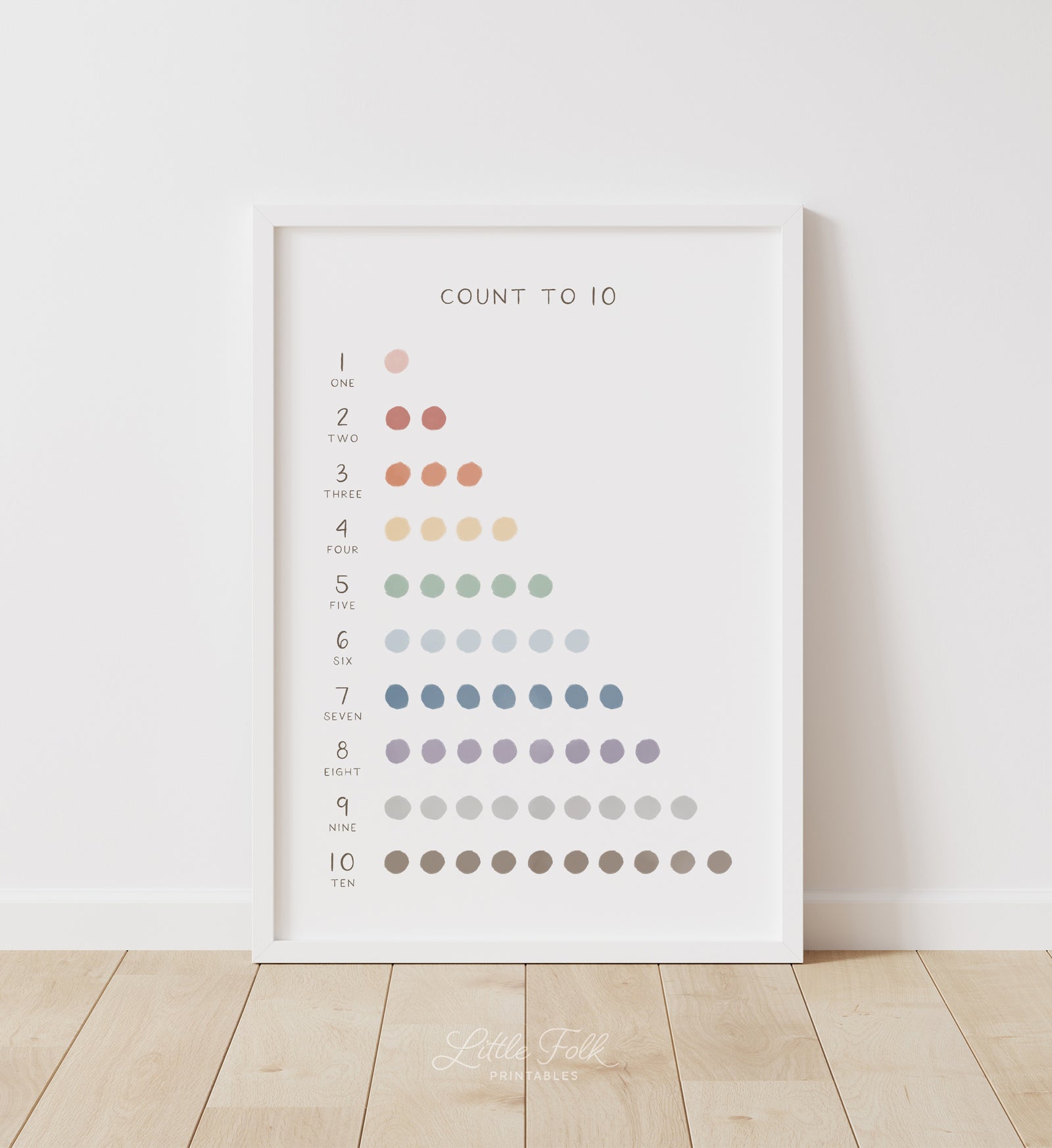 Count to 10 Print - MRCP