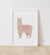 Llama with Red Saddle Print - PNCP