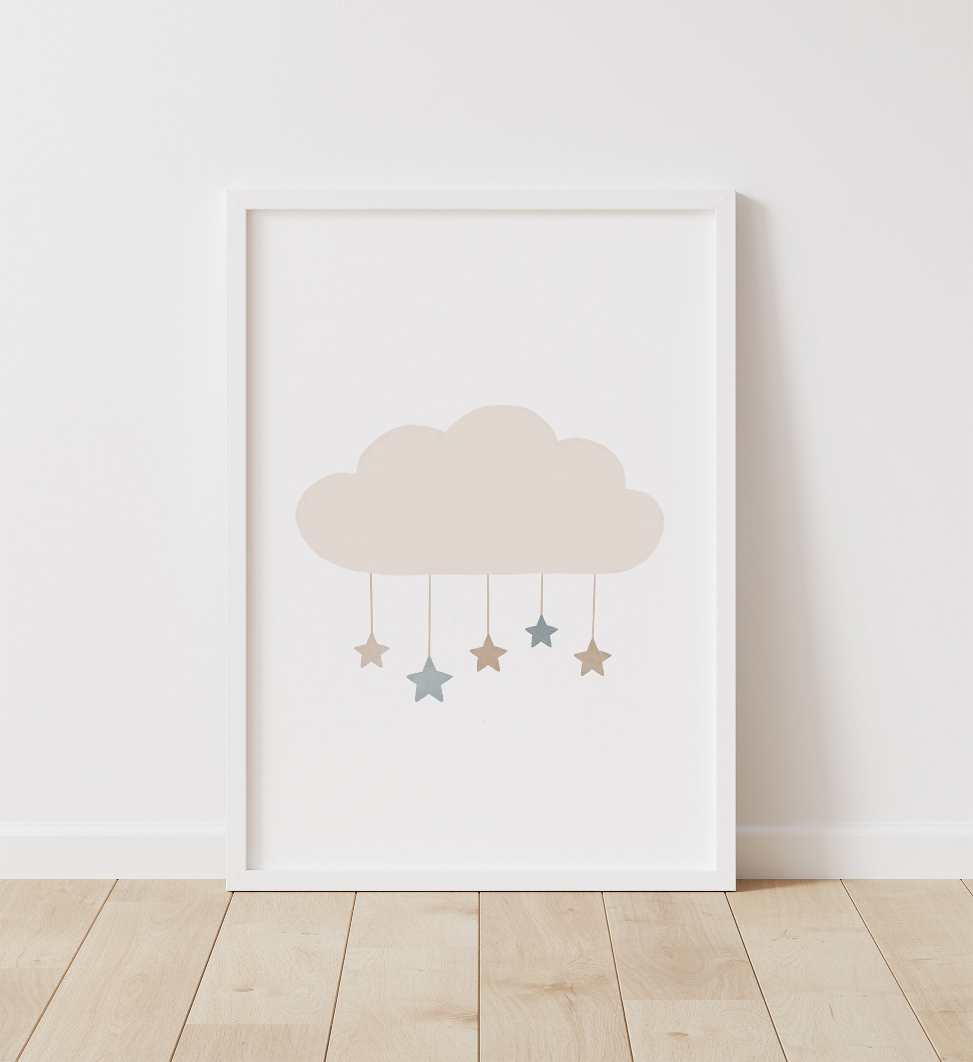 Cloud with Stars Print - BNCP