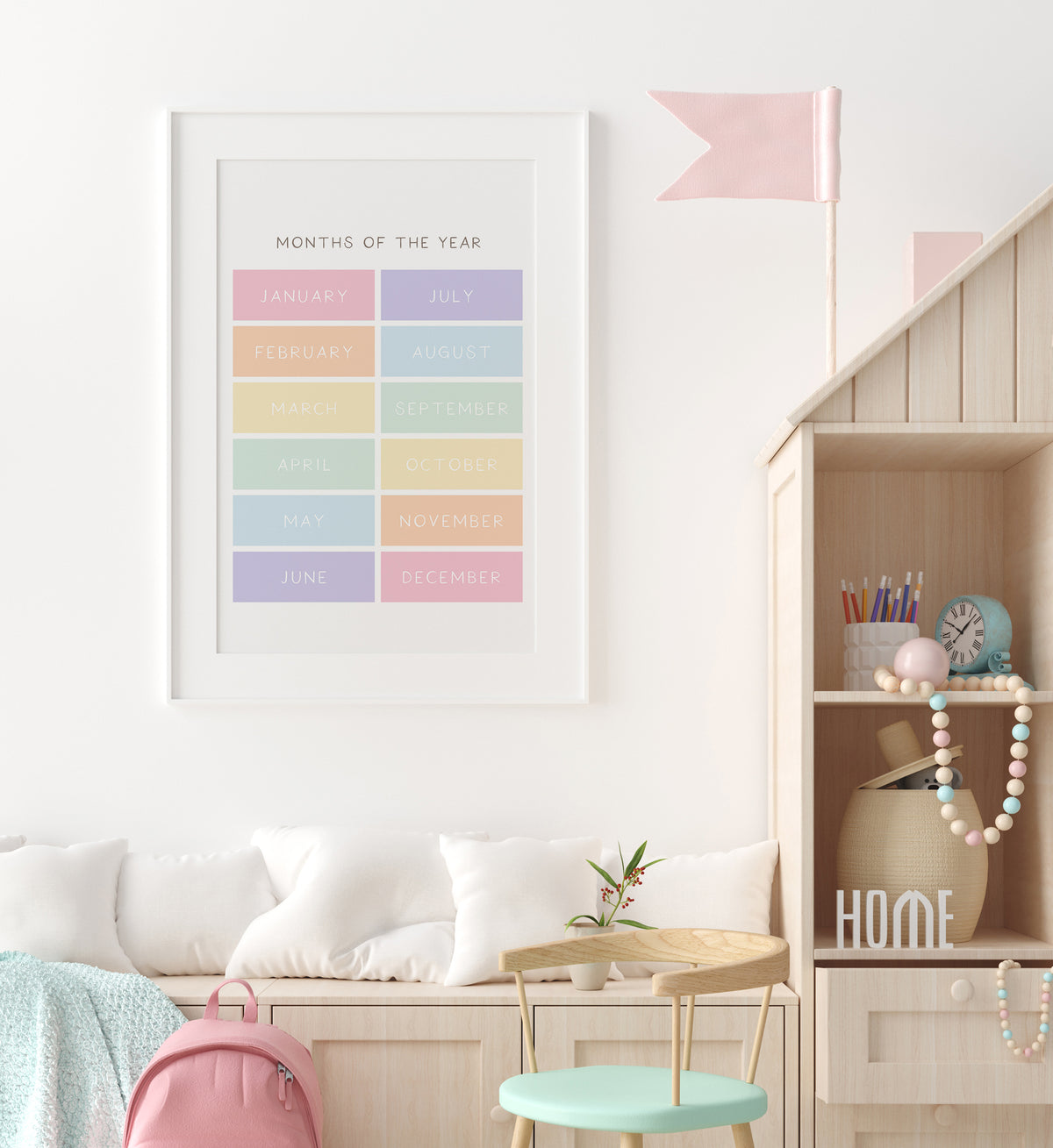 Months of the Year Print - PRCP