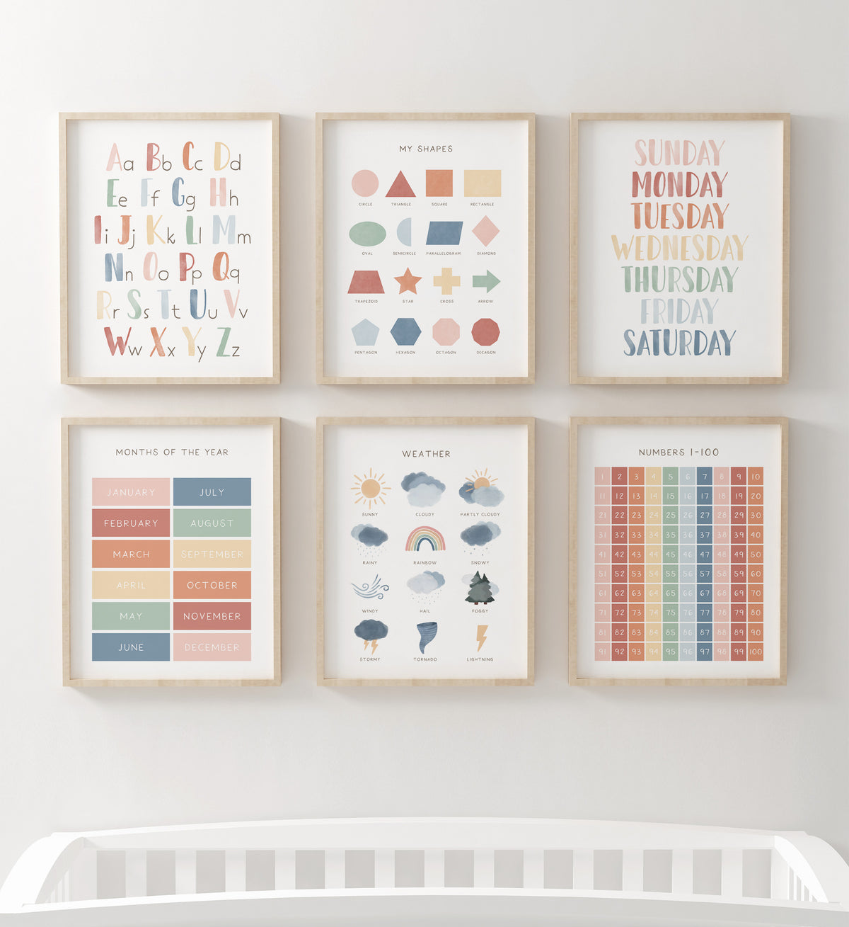 Educational Set of 6 Prints No. 2 - MRCP