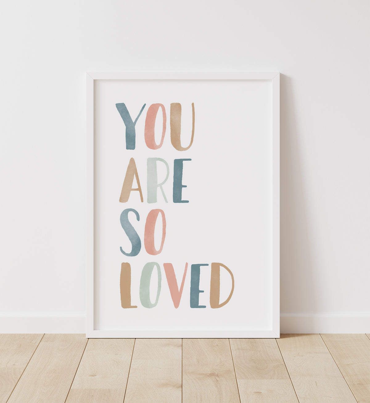 You Are So Loved Print - Mpcp - Little Folk Printables