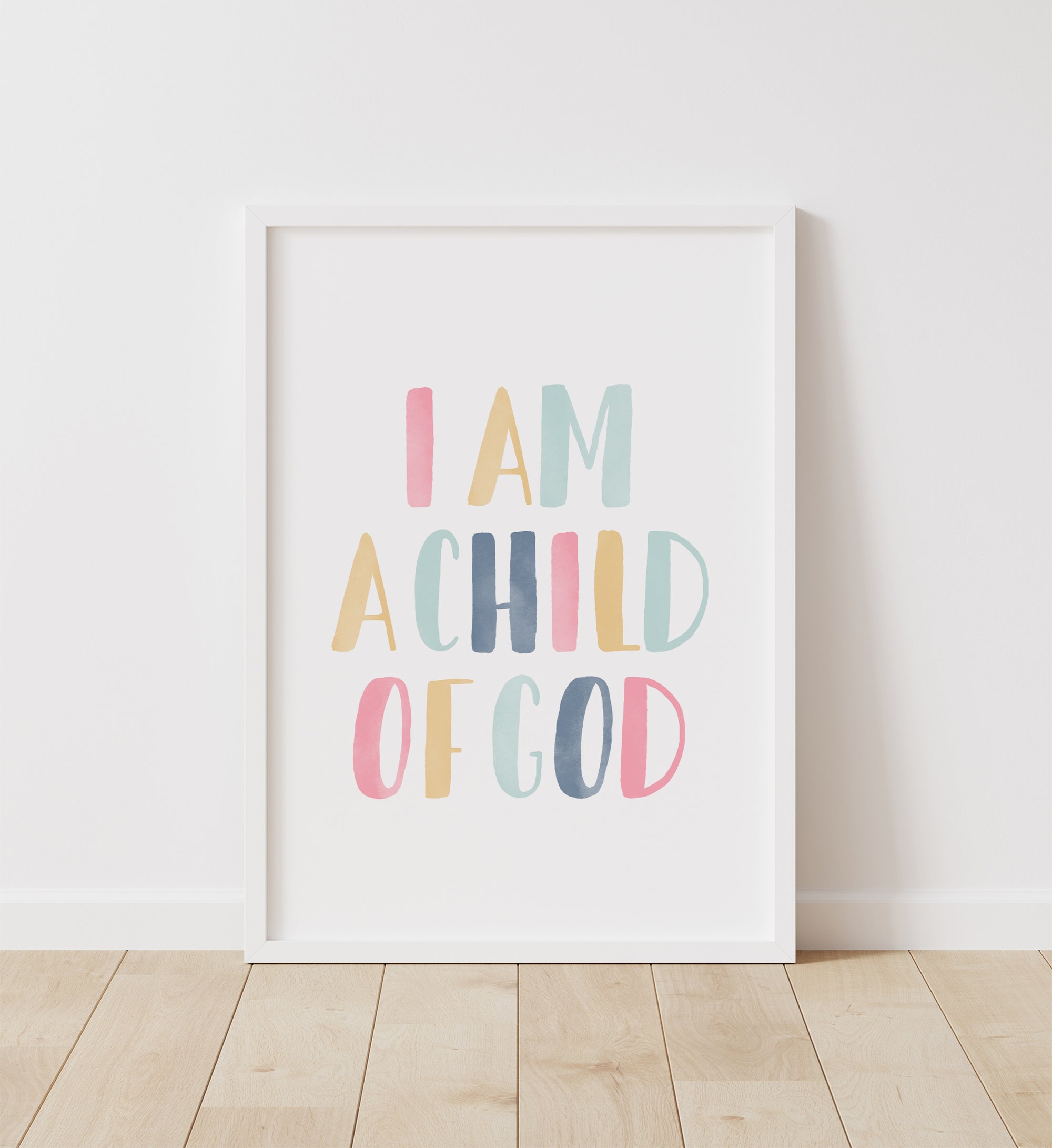 I am a Child of God Print - SDCP