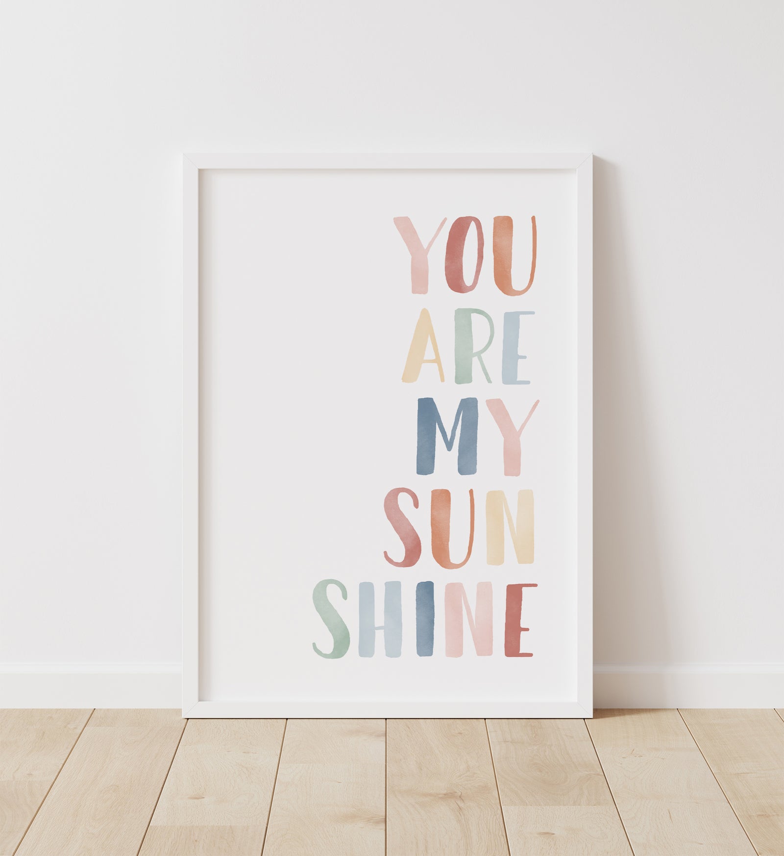 You Are My Sunshine Print - MRCP