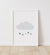 Cloud with Stars Print - NBCP