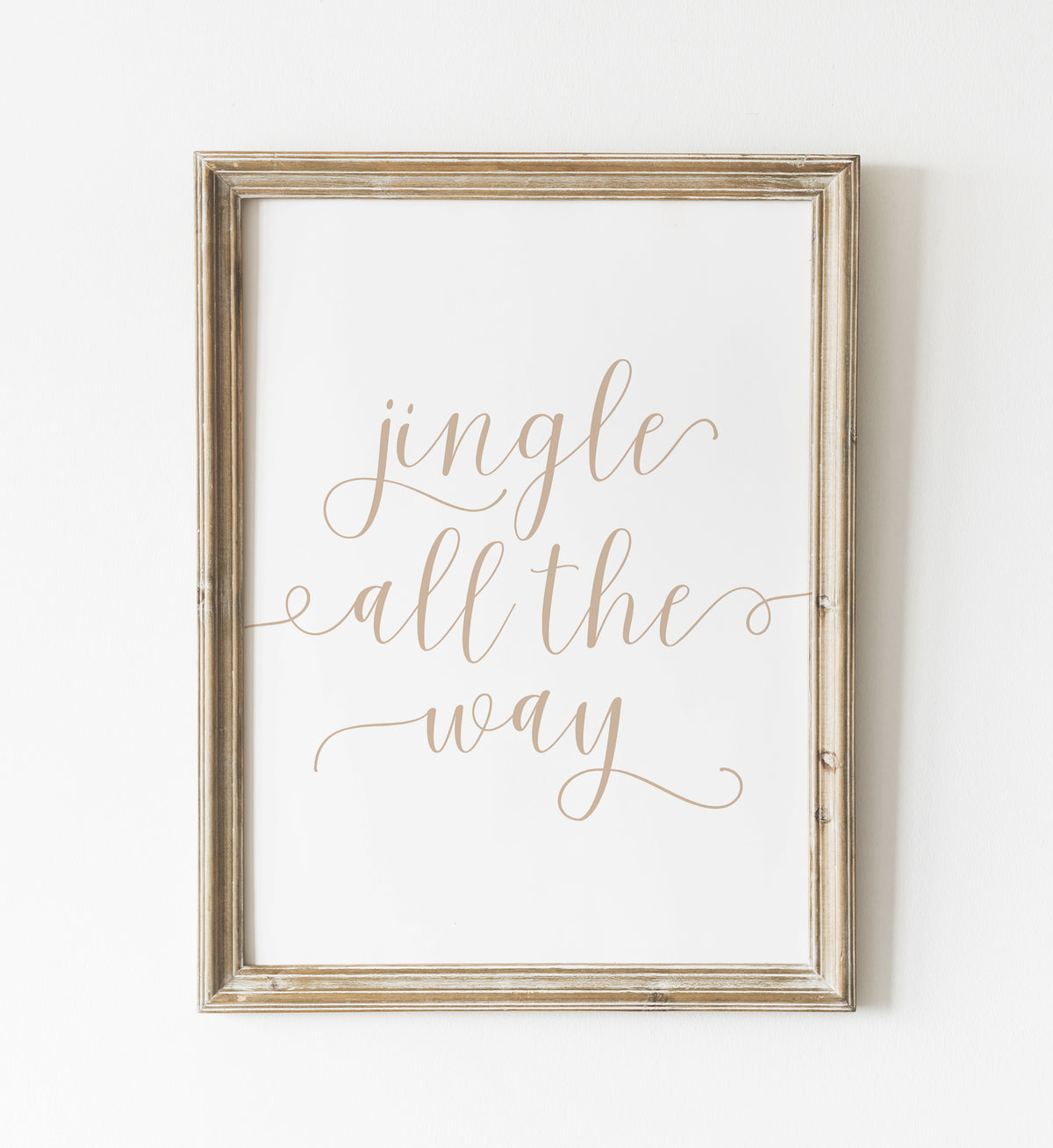 Jingle all the Way Print