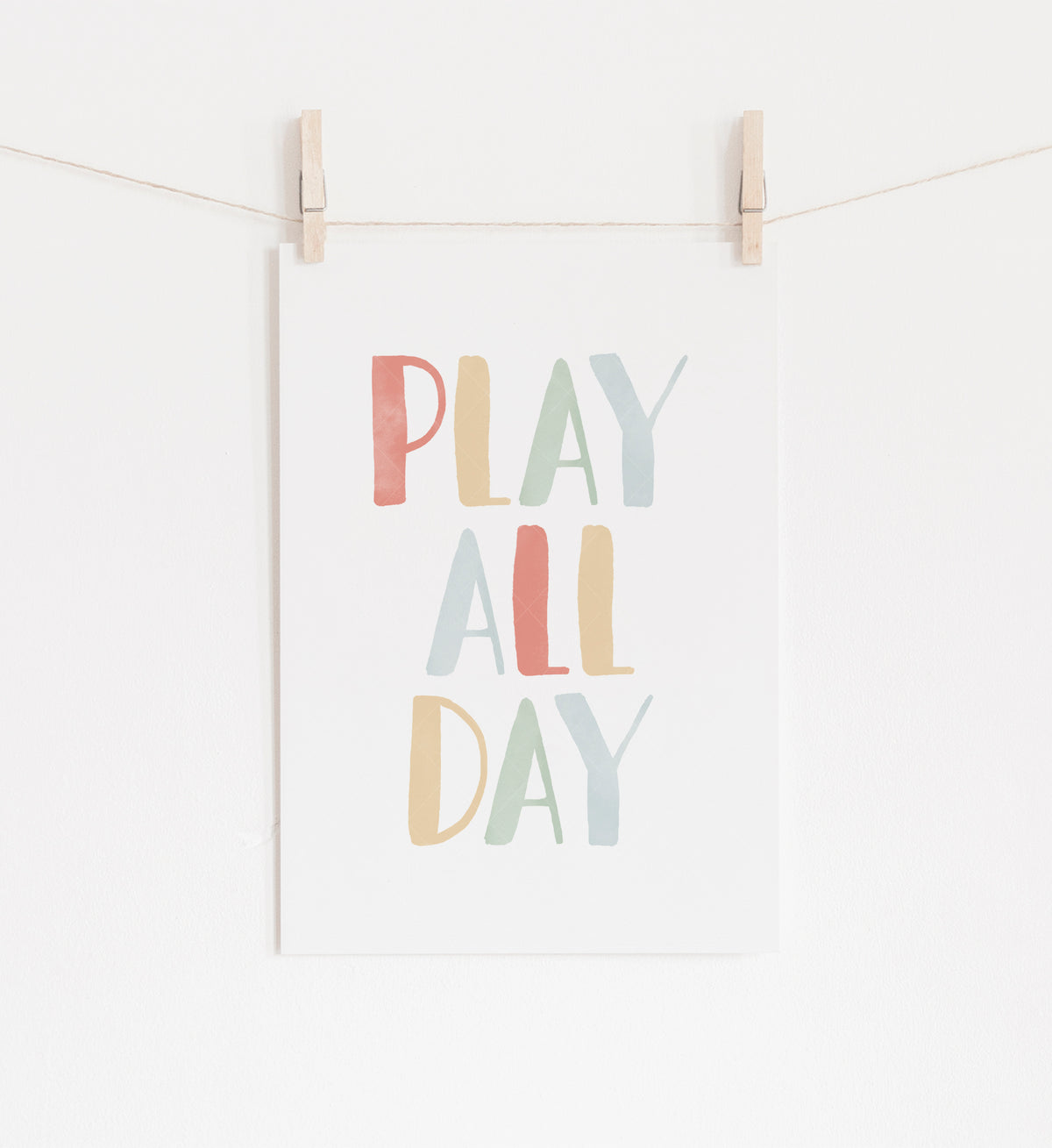 Play All Day Print - RBCP