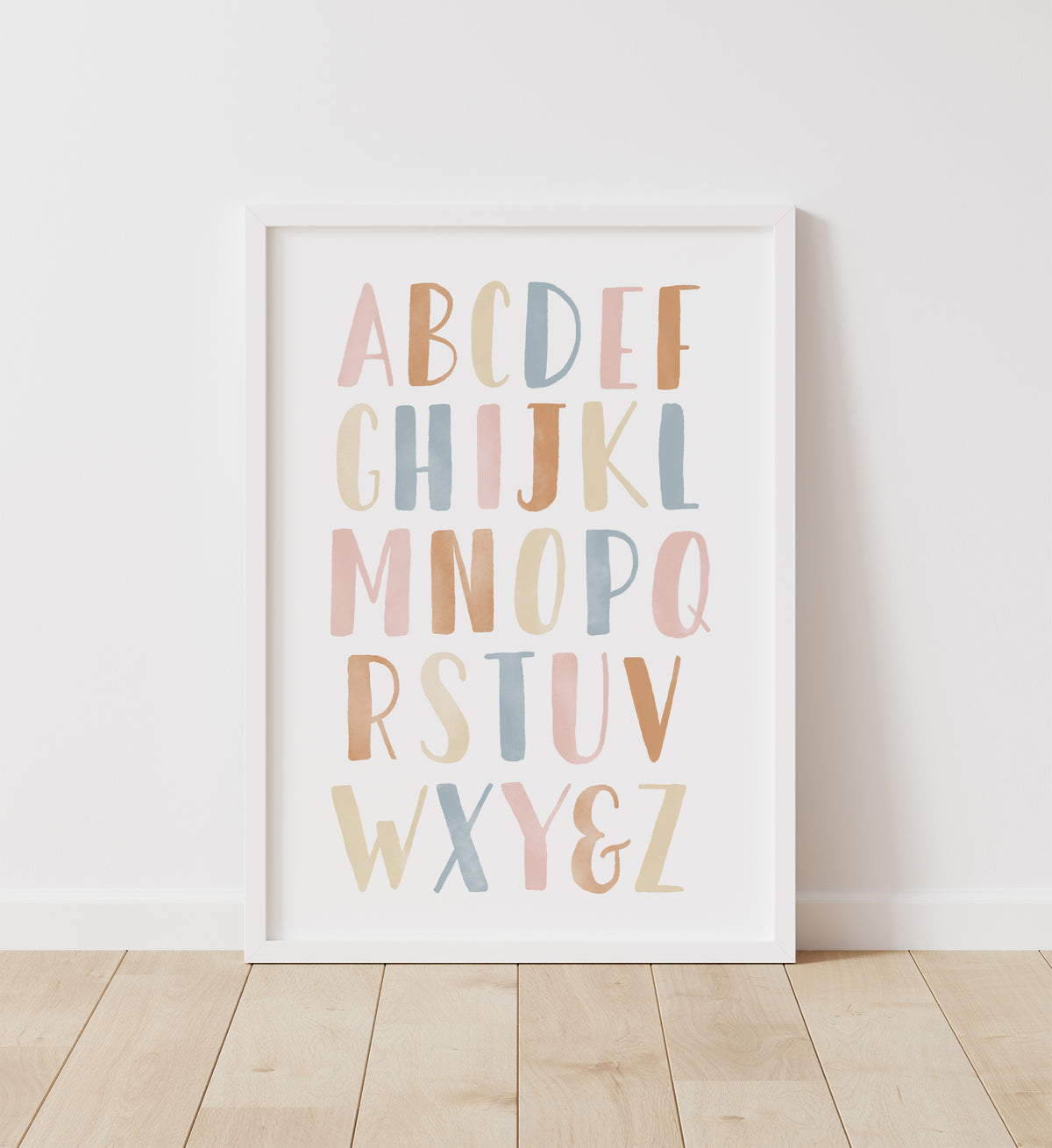 Alphabet and Numbers Set of 2 Prints - BHCP