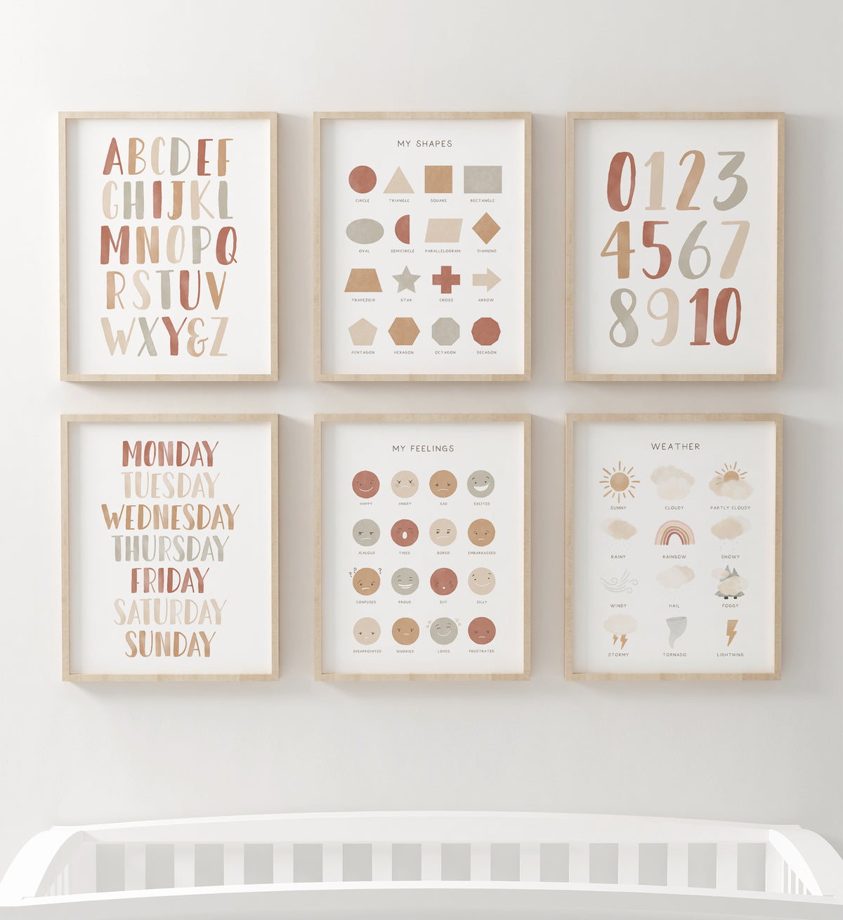 Educational Set of 6 Prints - TCCP