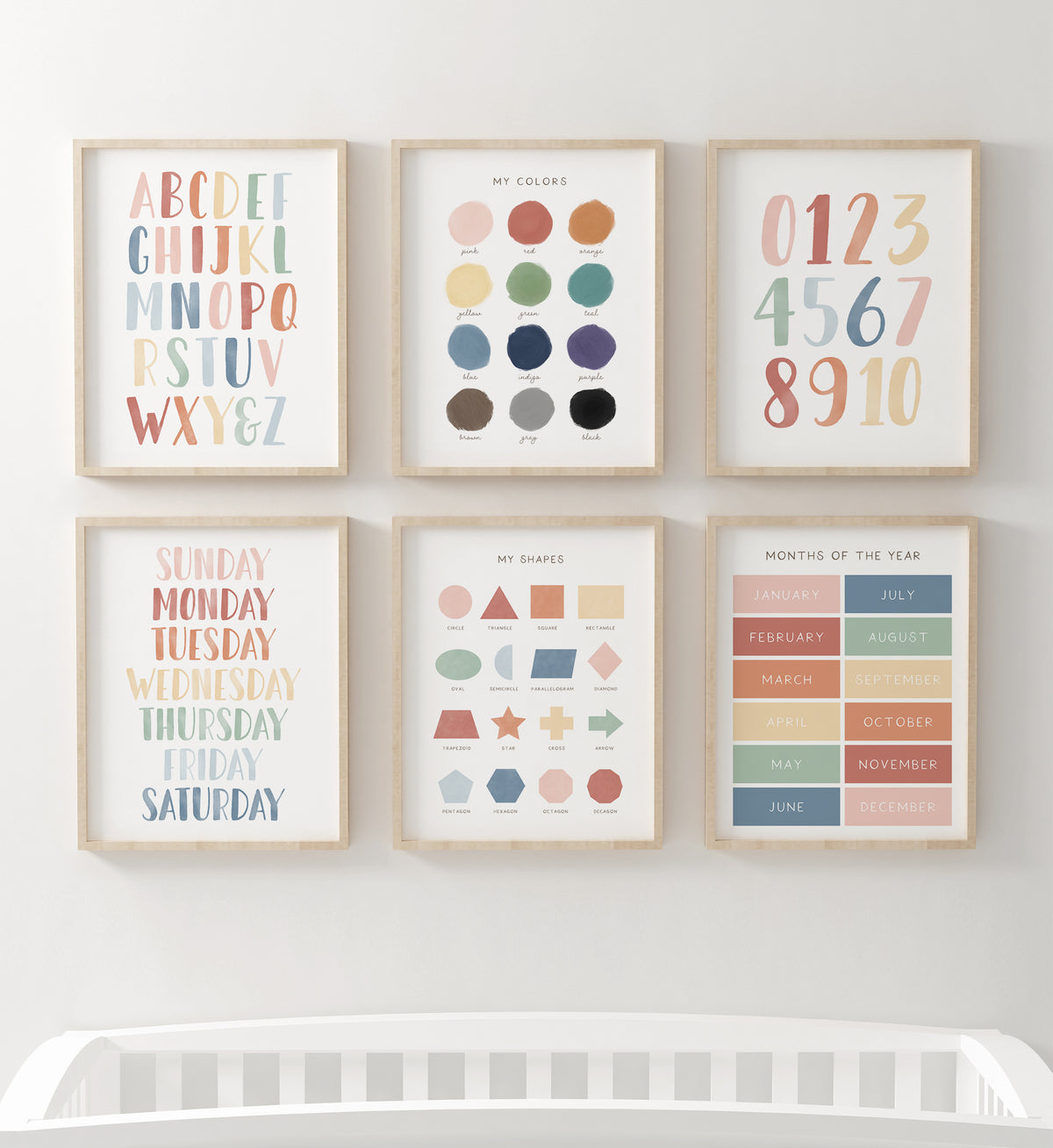 Educational Set of 6 Prints - MRCP