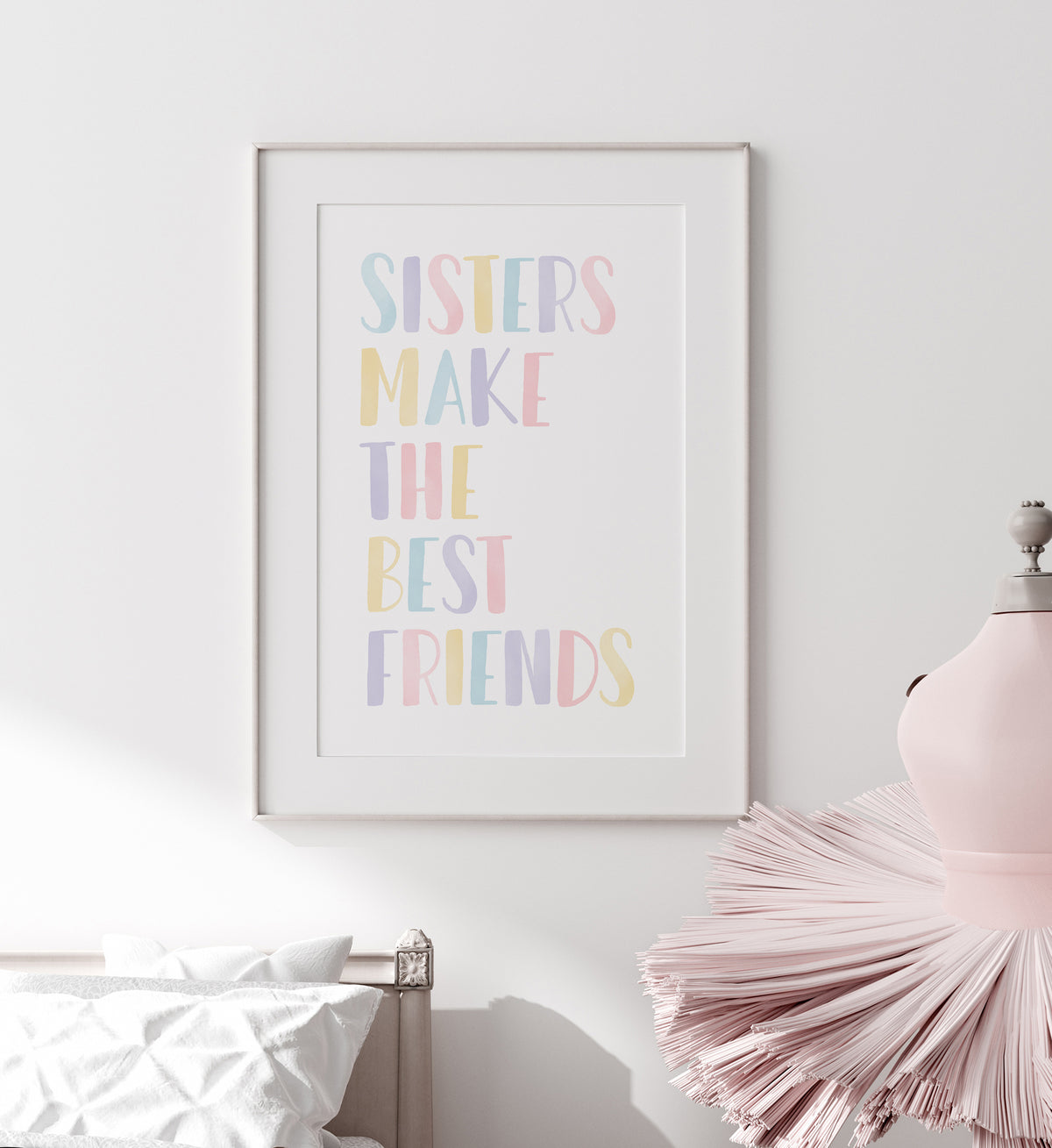 Sisters Make the Best Friends - Cotton Candy