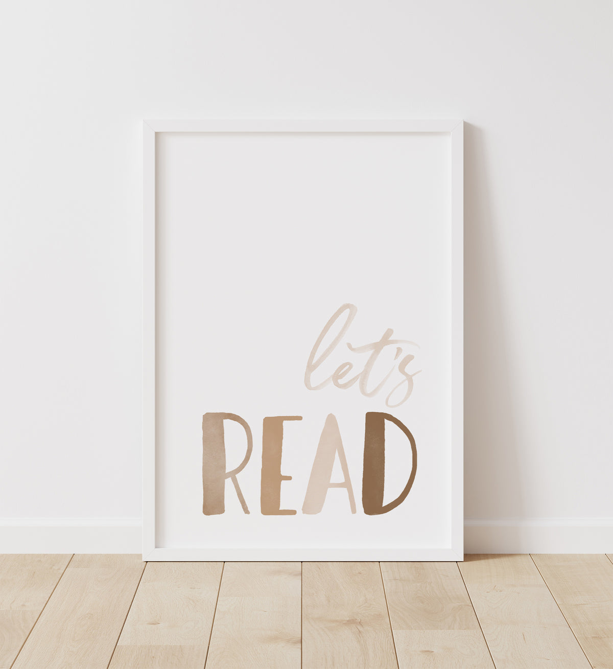 Let&#39;s Read, Let&#39;s Play Set of 2 Prints - BRCP