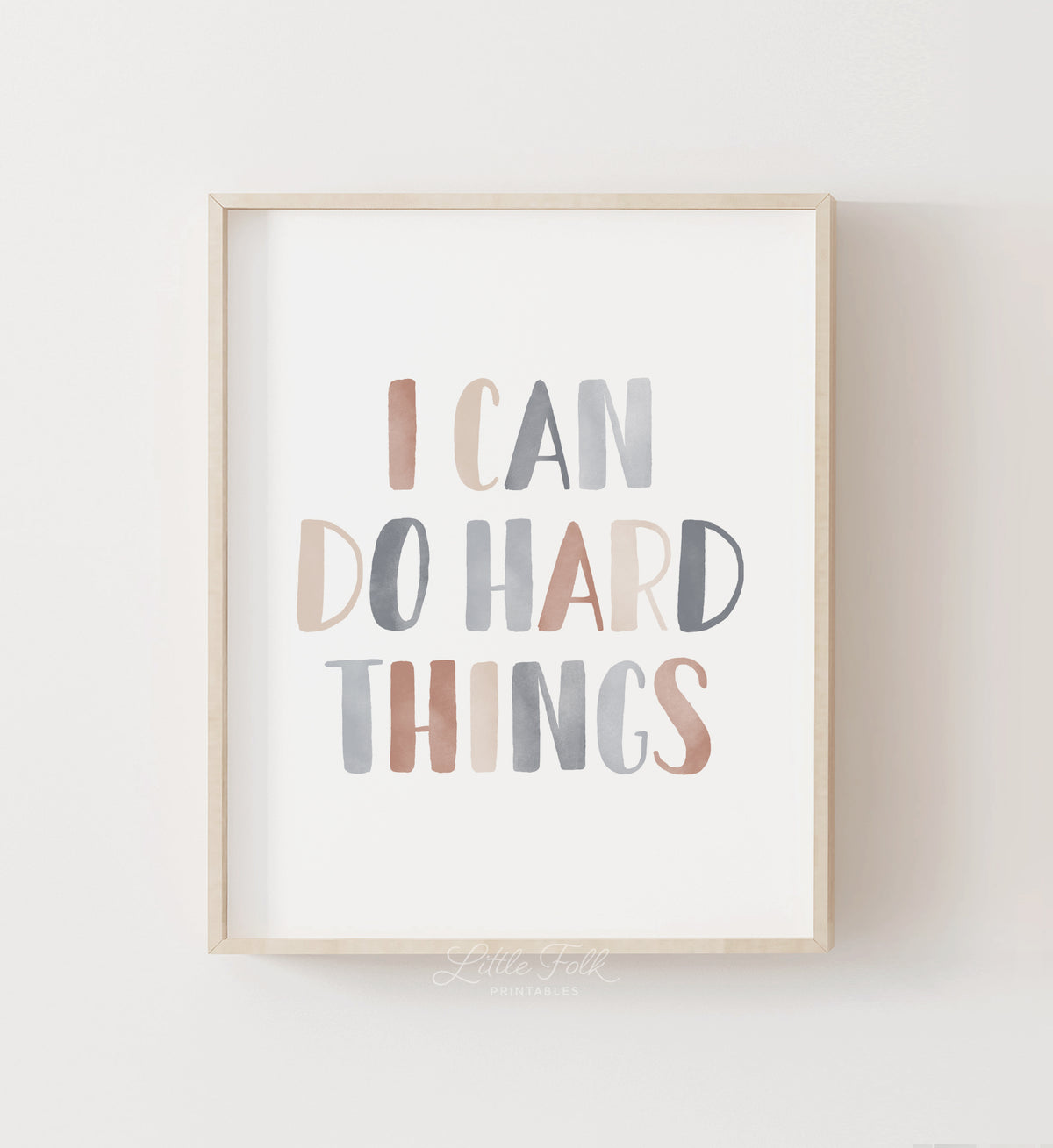 I Can Do Hard Things Print - EBCP