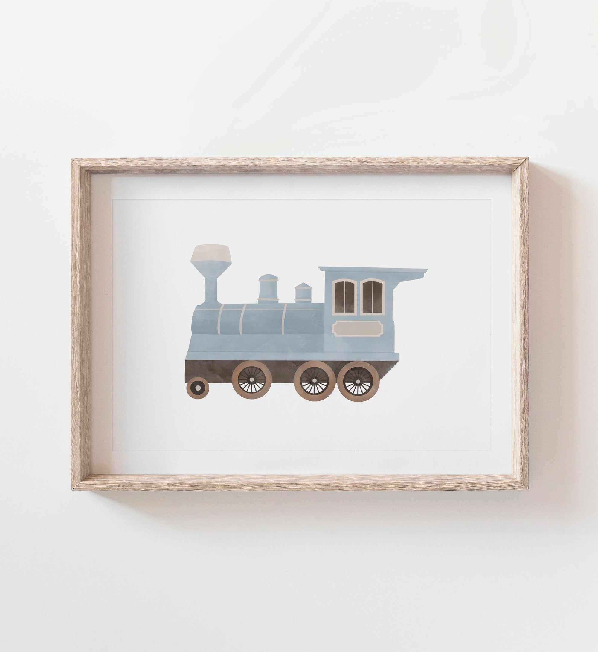 Vintage Train Print