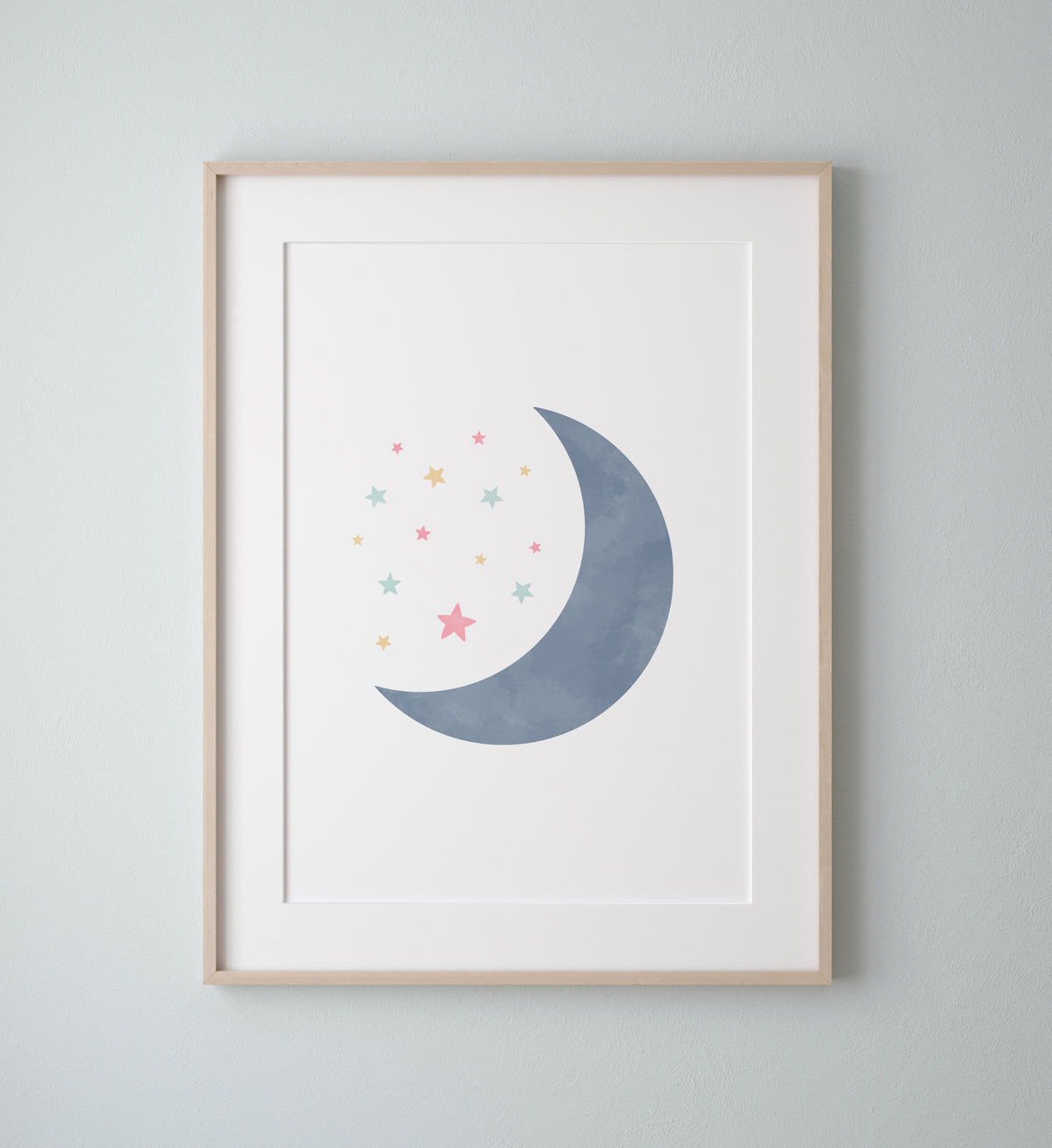 Moon and Stars Print - SDCP