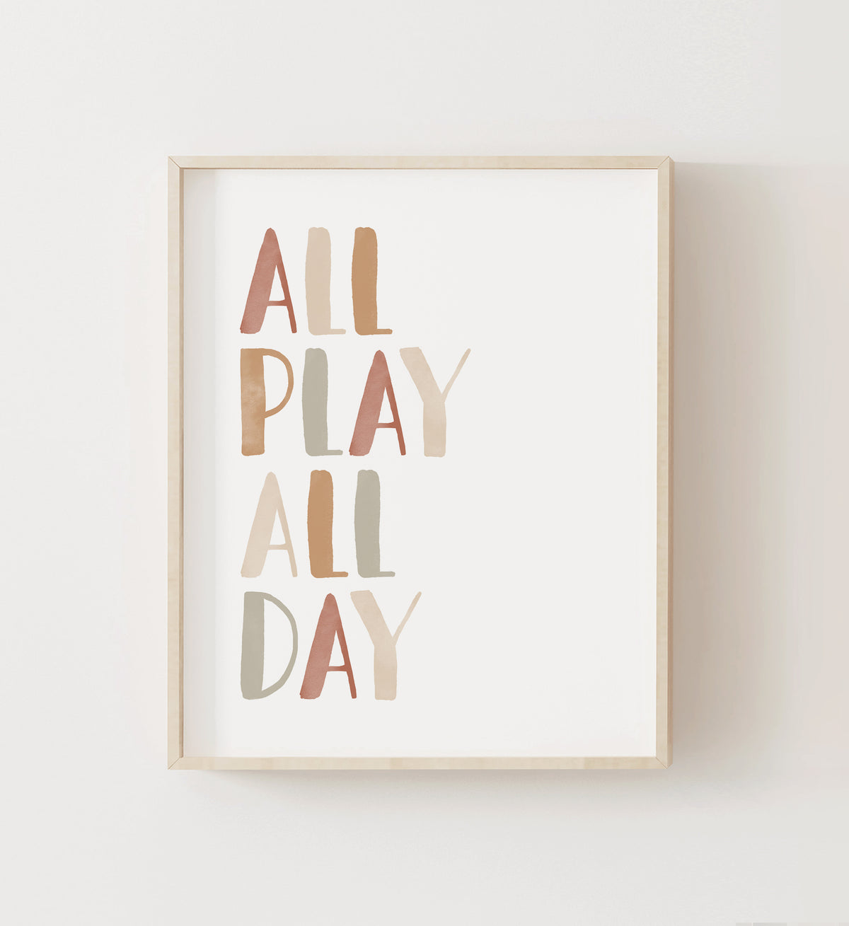 All Play All Day Print - TCCP