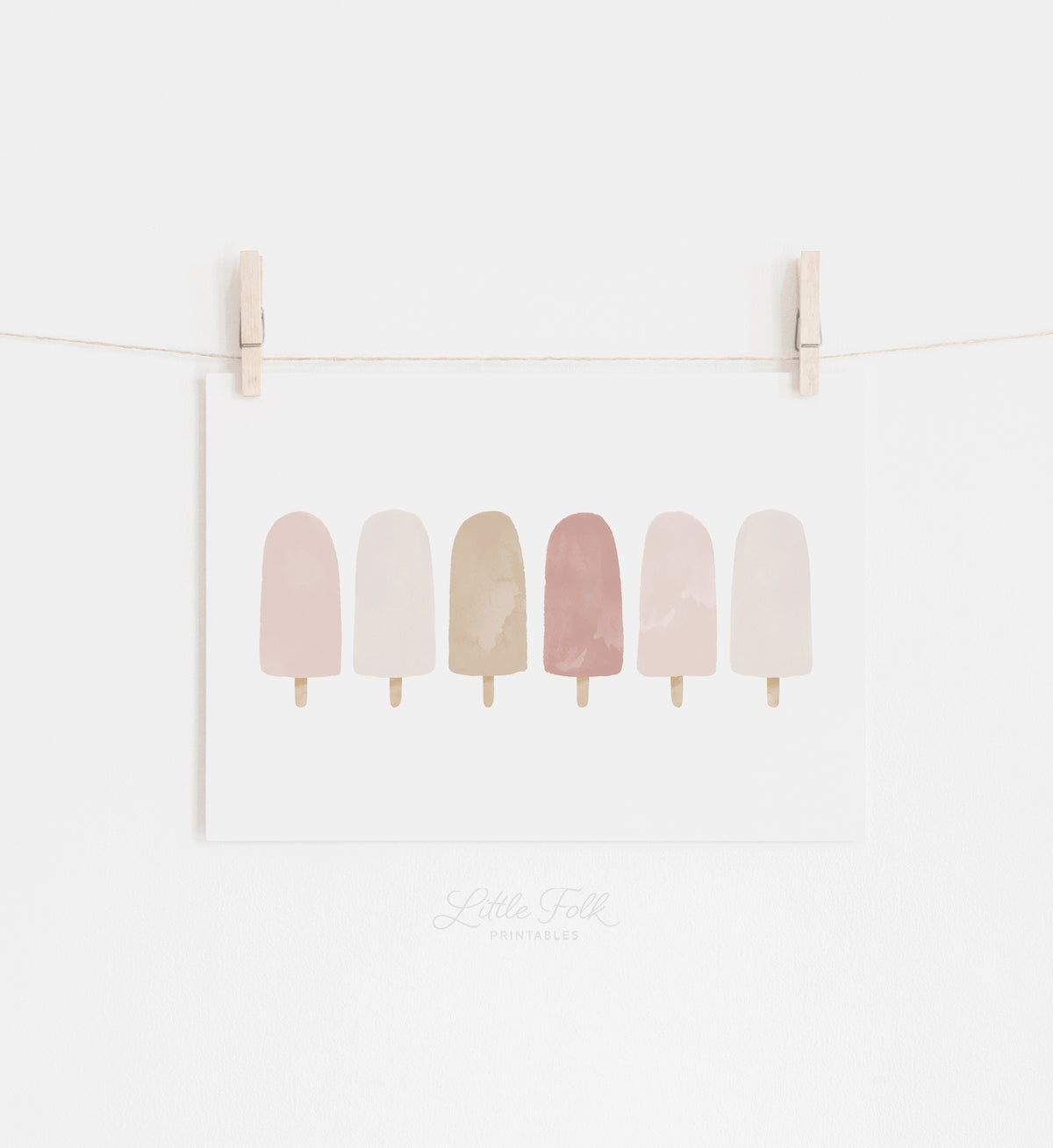 Popsicles Horizontal Print - PNCP