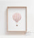 Hot Air Balloon Print - Pink