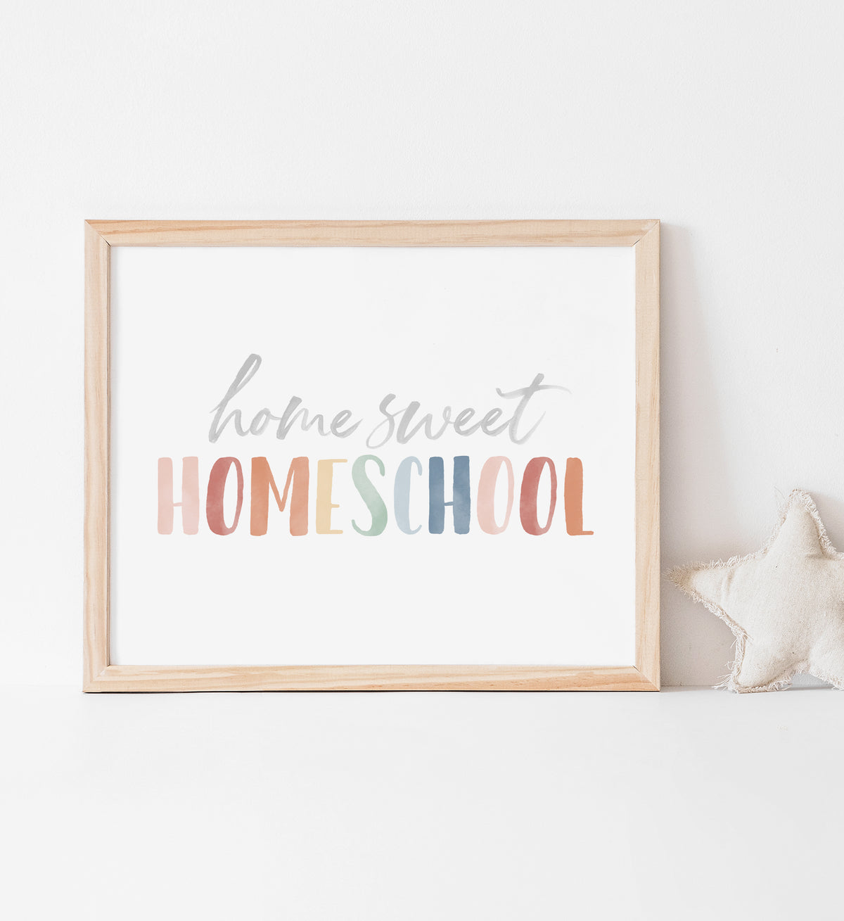 Home Sweet Homeschool Landscape Print - MRCP