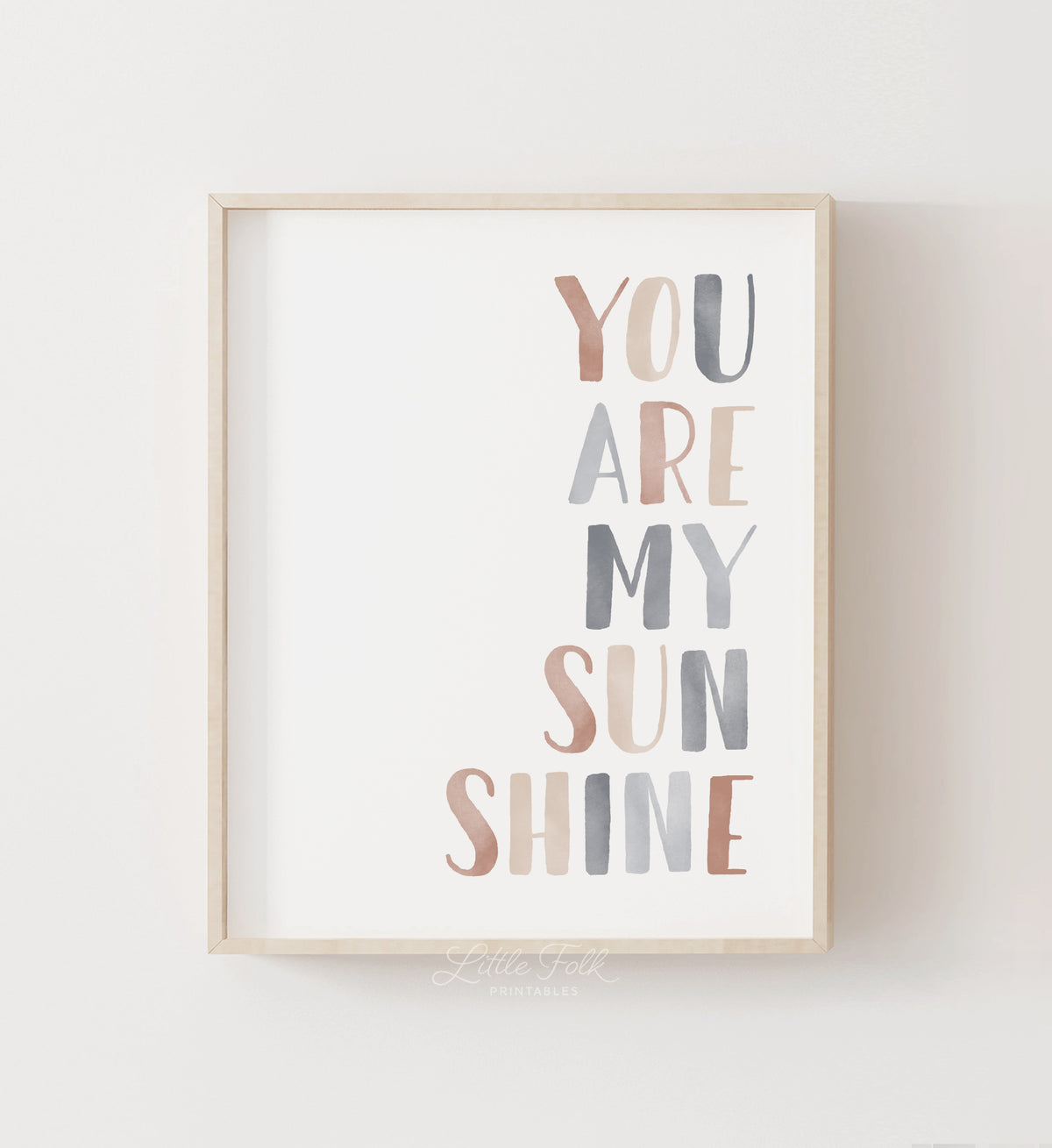 You Are My Sunshine Print - EBCP