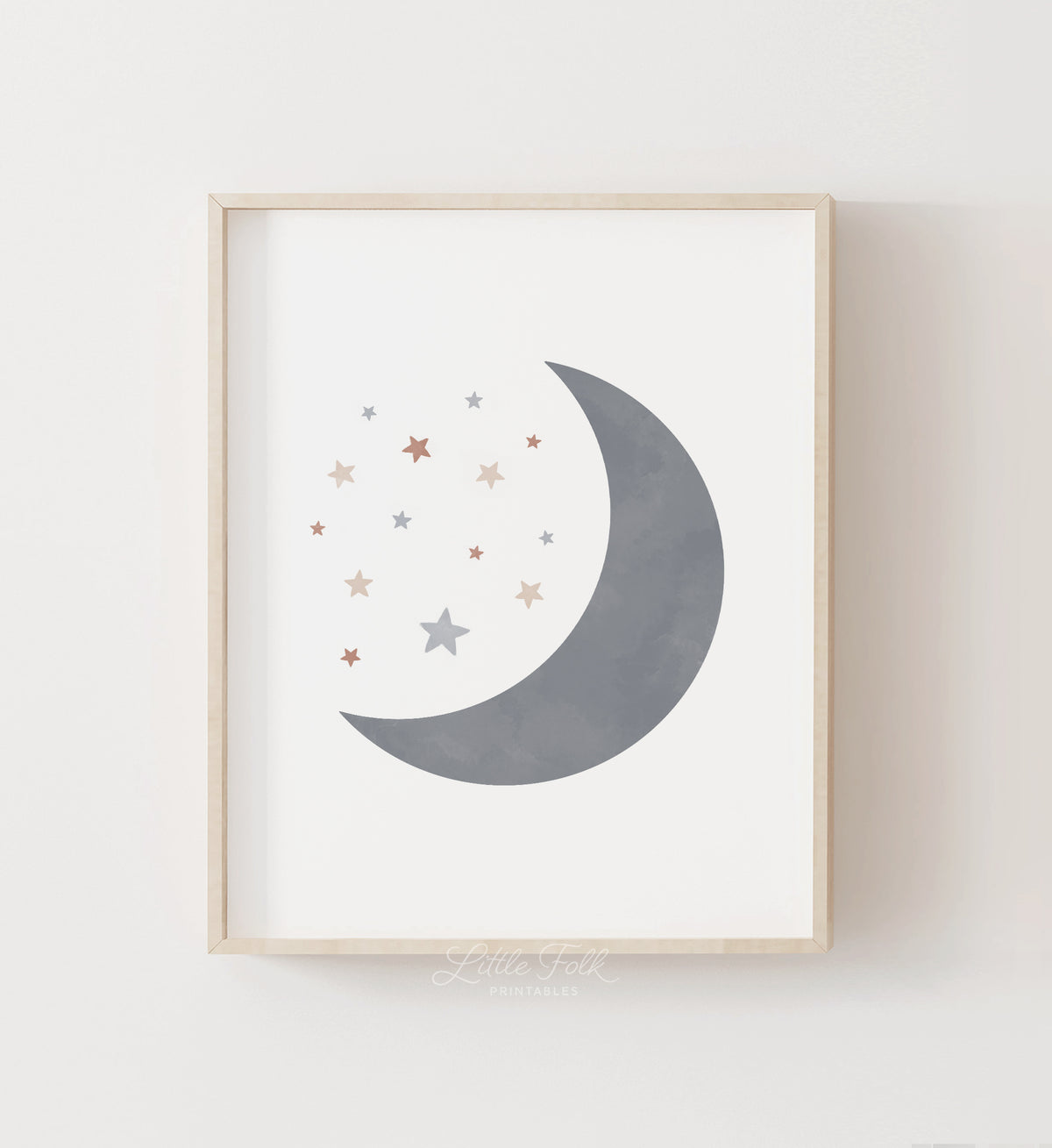Moon and Stars Print - EBCP