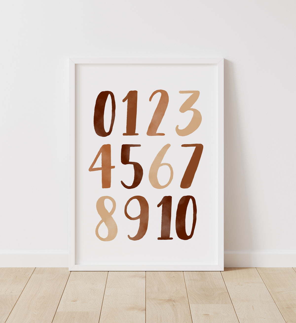 Rainbow, Alphabet &amp; Numbers Set of 3 Prints - BOCP
