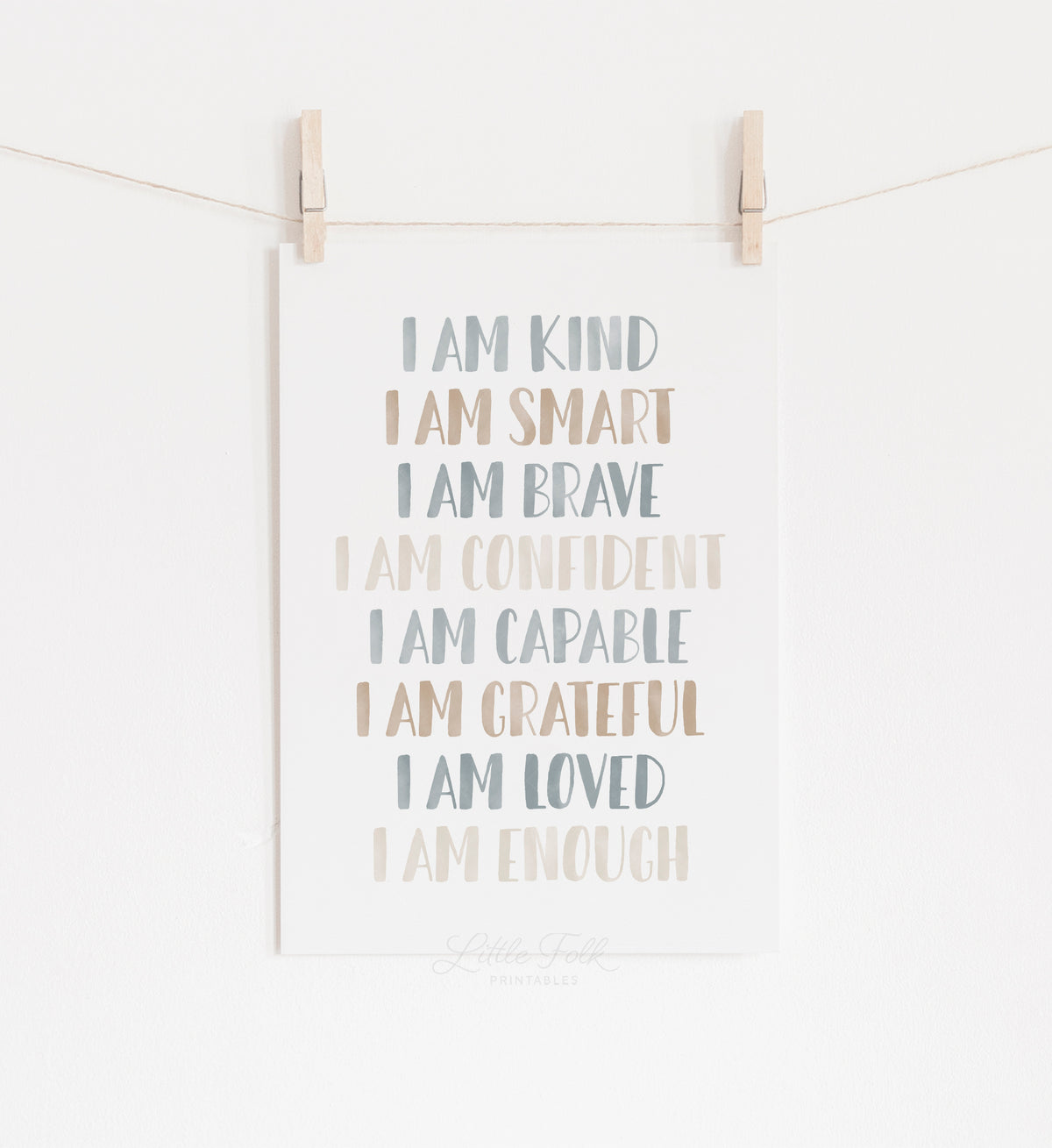 Affirmations Print – BNCP