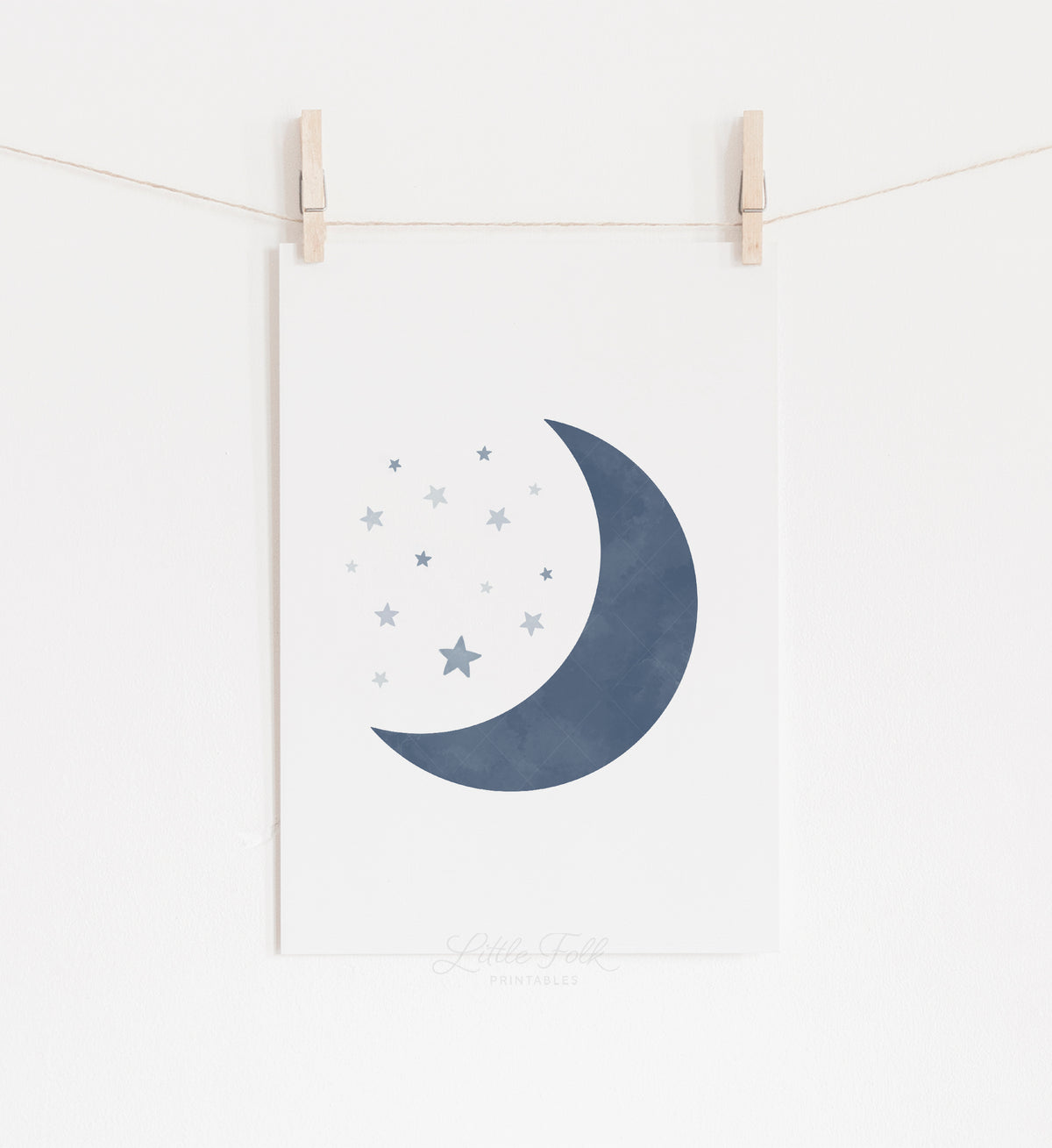 Moon and Stars Print - NBCP