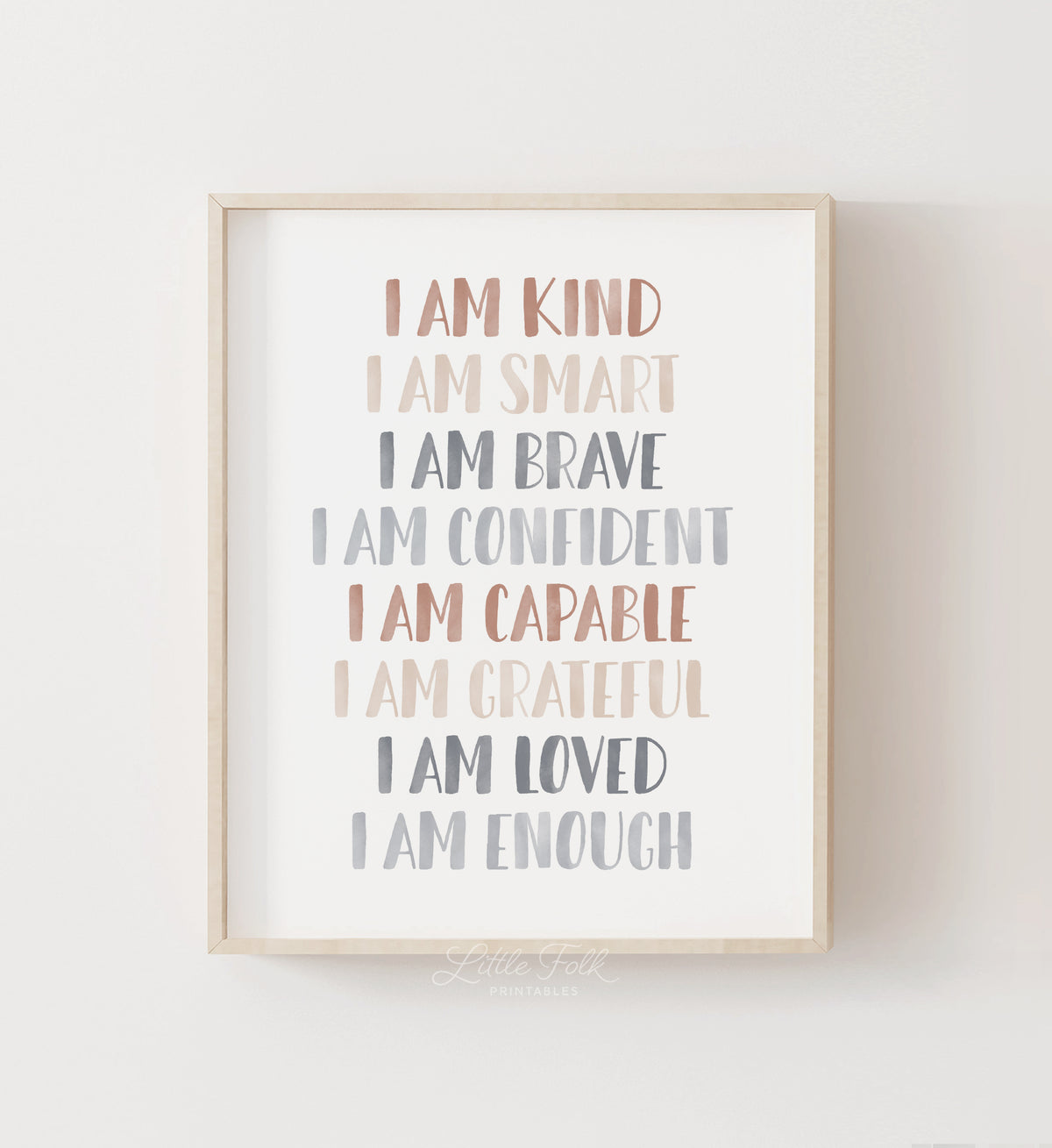 Affirmations Print – EBCP
