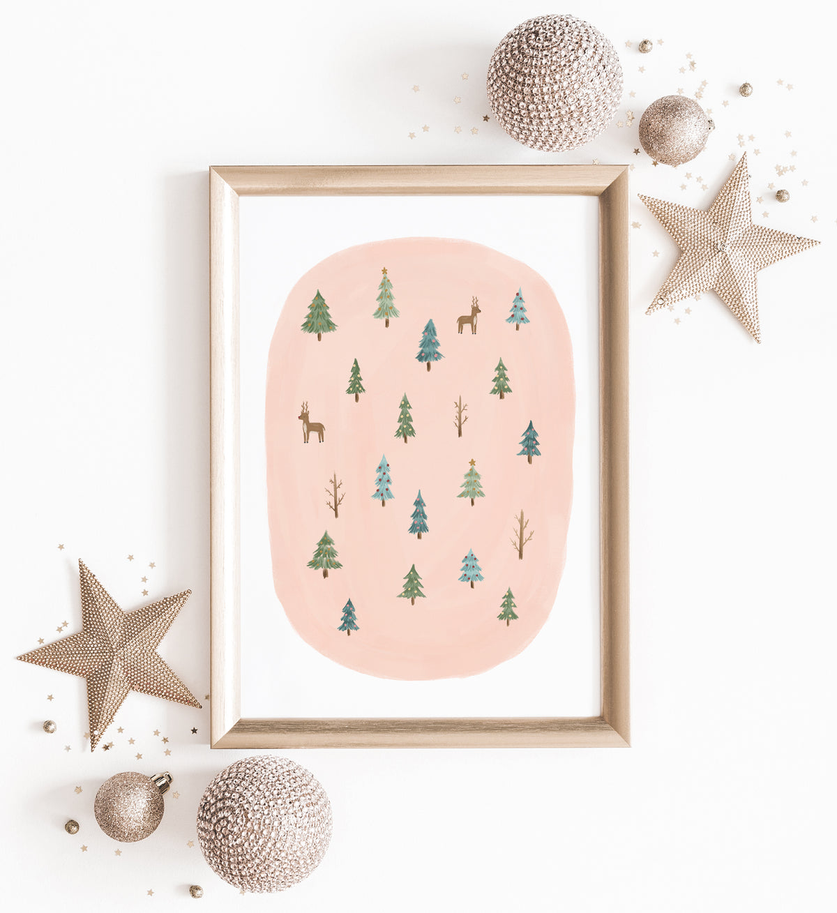 Christmas Trees Print
