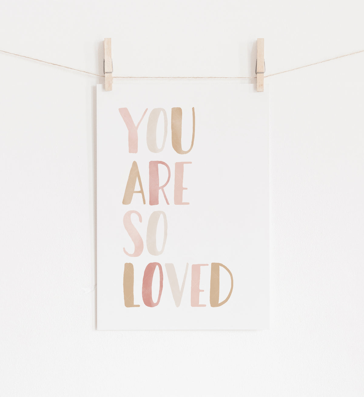 You Are So Loved Print - PNCP