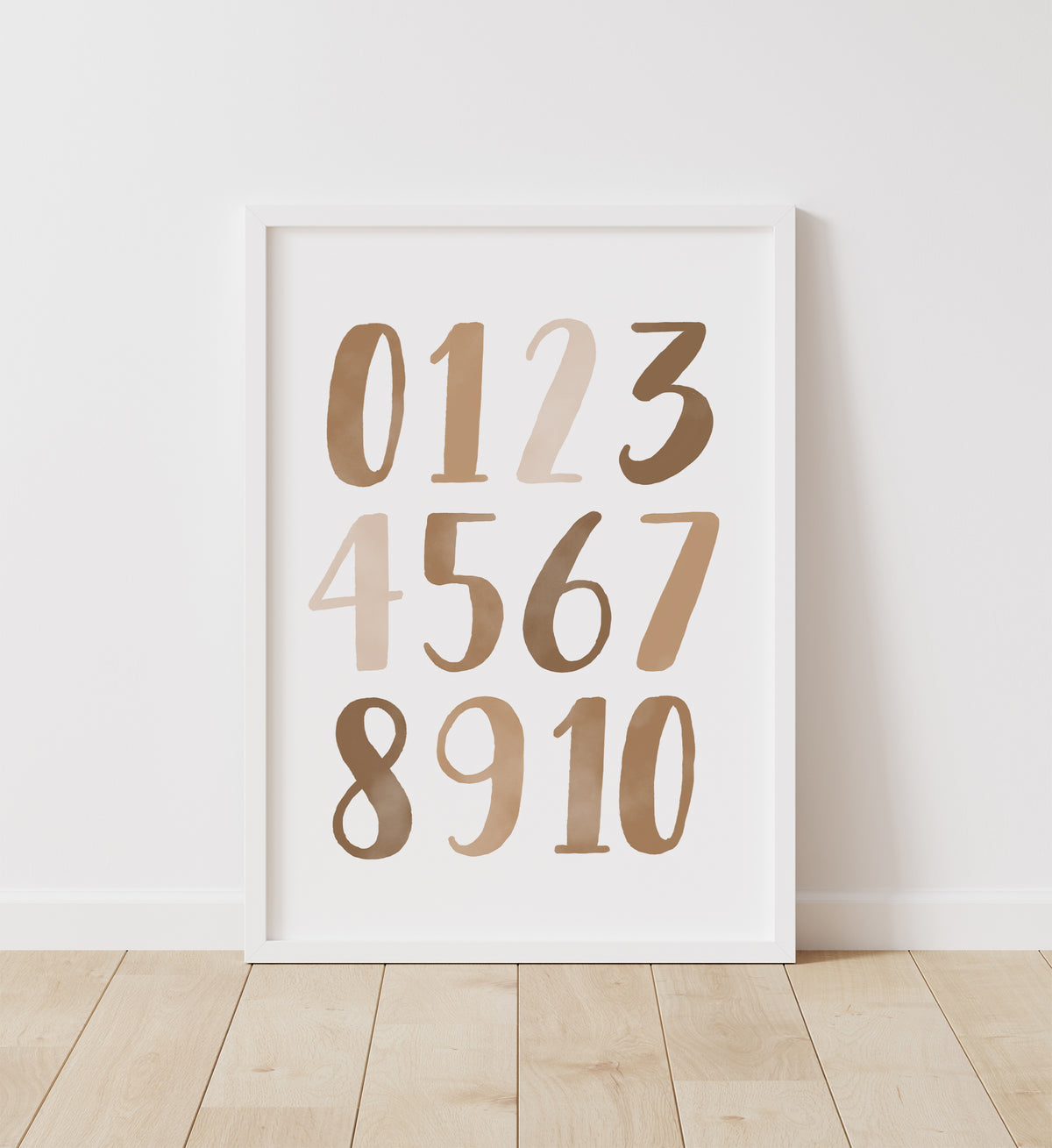 Alphabet and Numbers Set of 2 Prints - BRCP