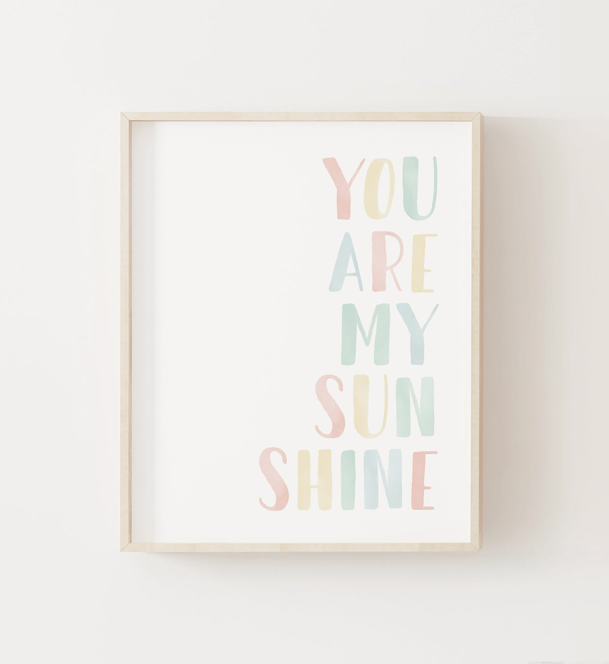 You Are My Sunshine Print - LPCP