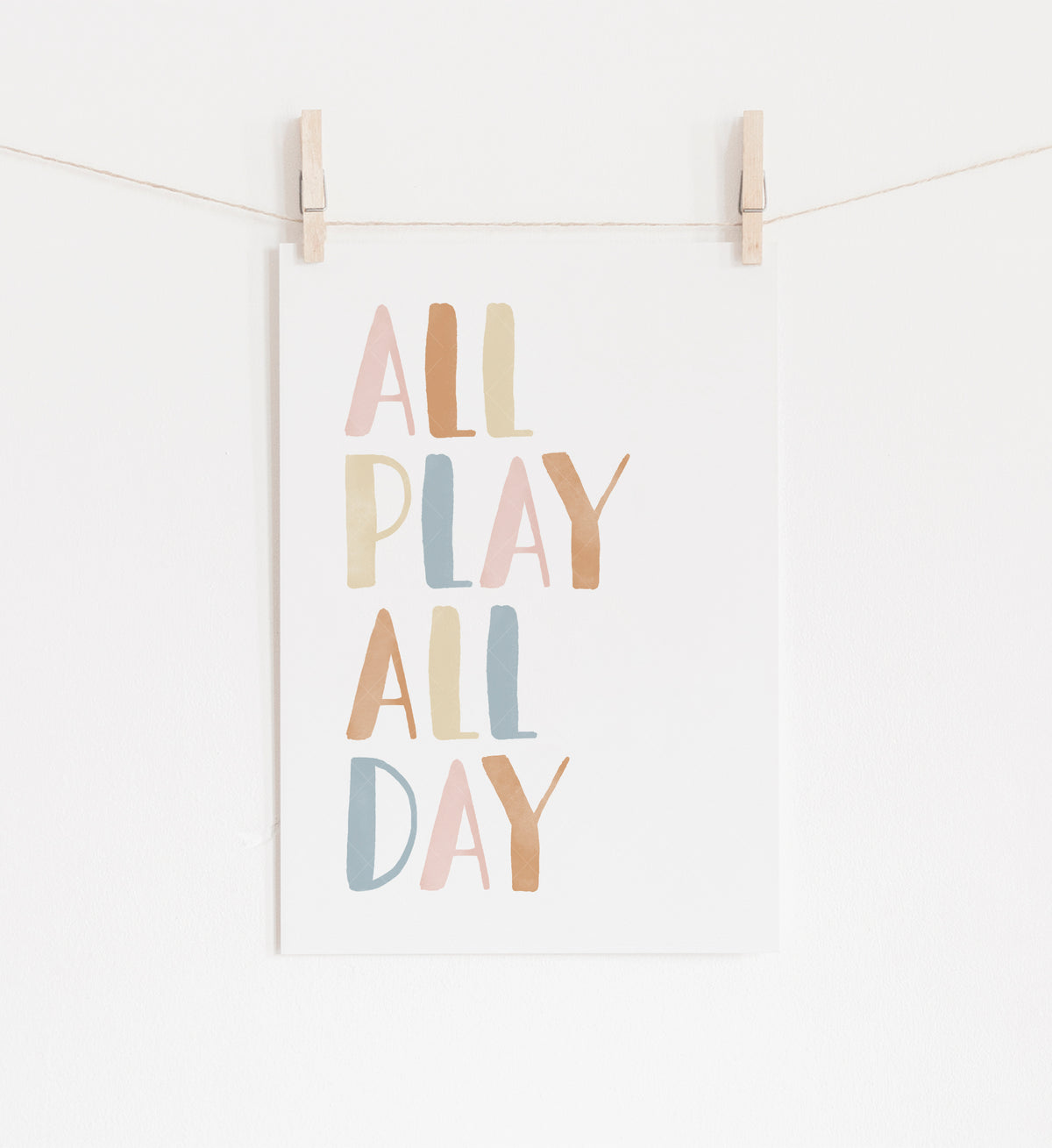 All Play All Day Print - BHCP