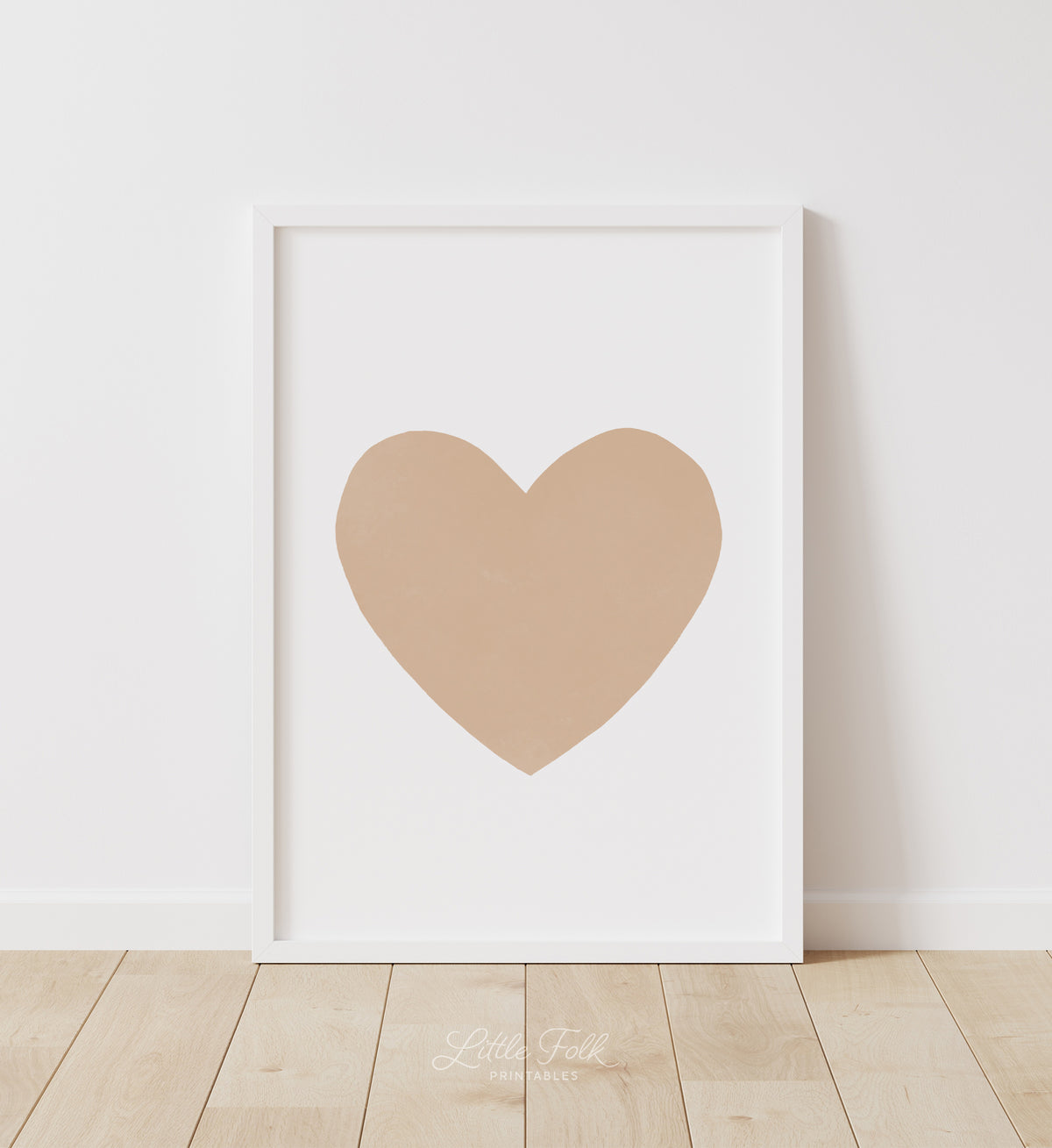 Gold Heart Print - PNCP