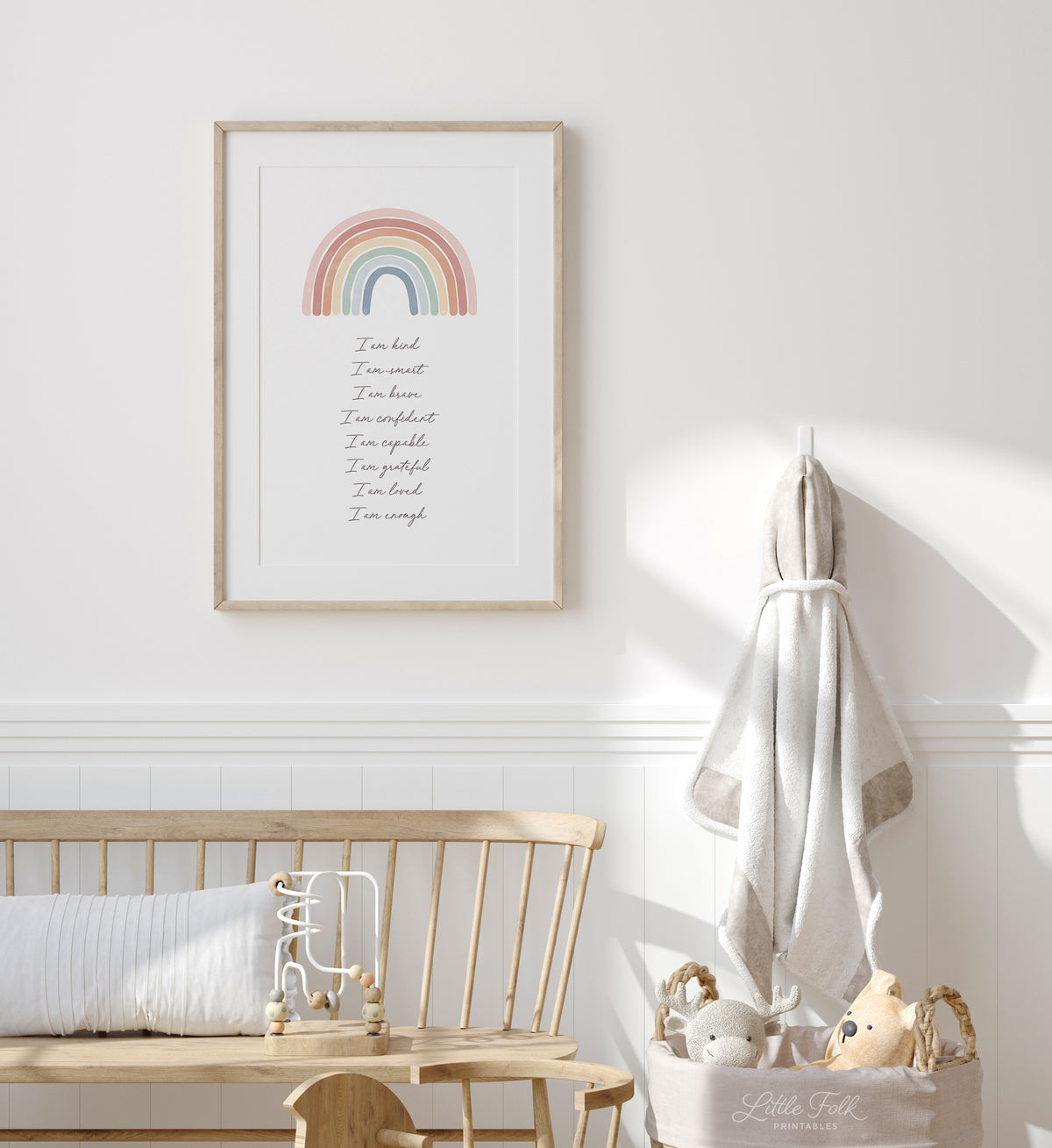 Affirmations with Rainbow Print – MRCP