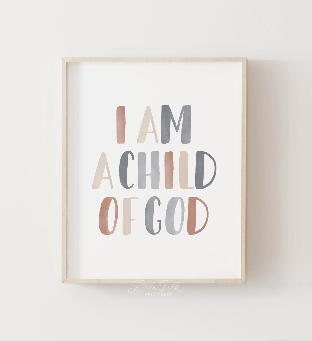 I am a Child of God Print - EBCP