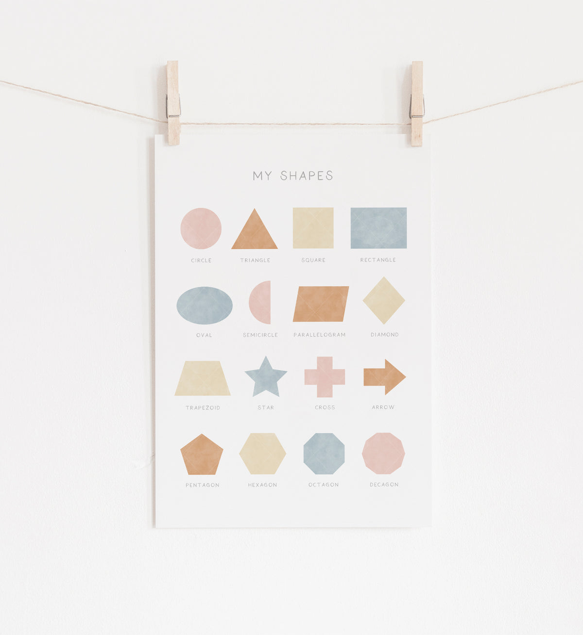 Shapes Print - BHCP