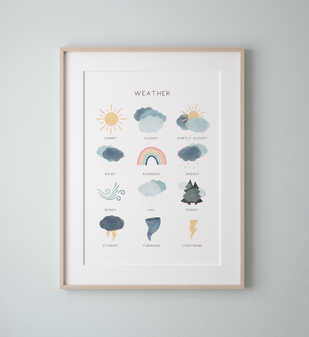 Weather Print - SDCP