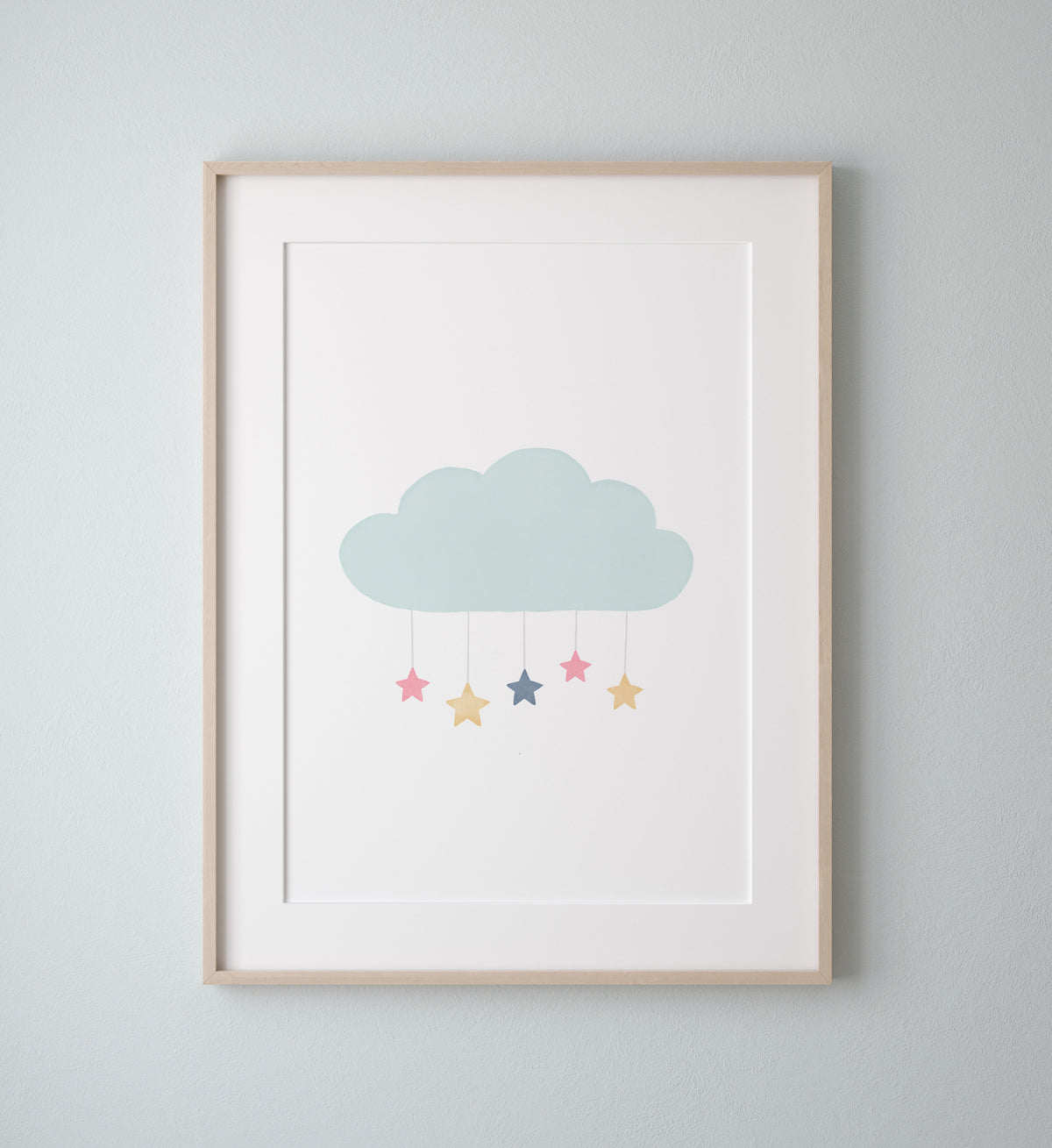 Cloud with Stars Print - SDCP