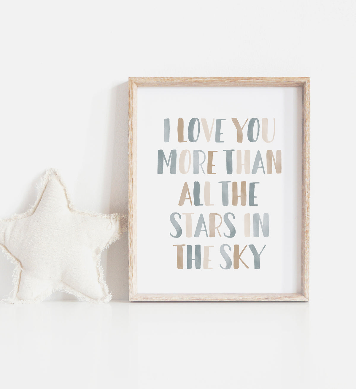 I Love You More Than All the Stars in the Sky Print - BNCP
