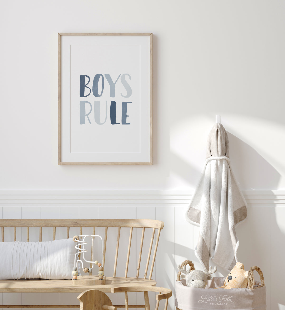 Boys Rule Print - NBCP
