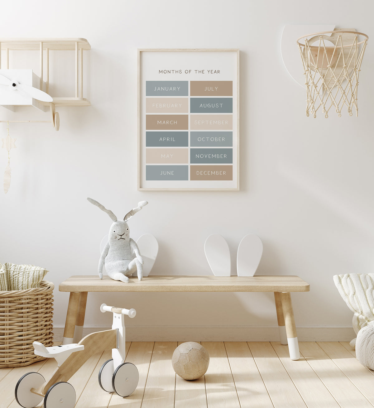 Months of the Year Print - BNCP