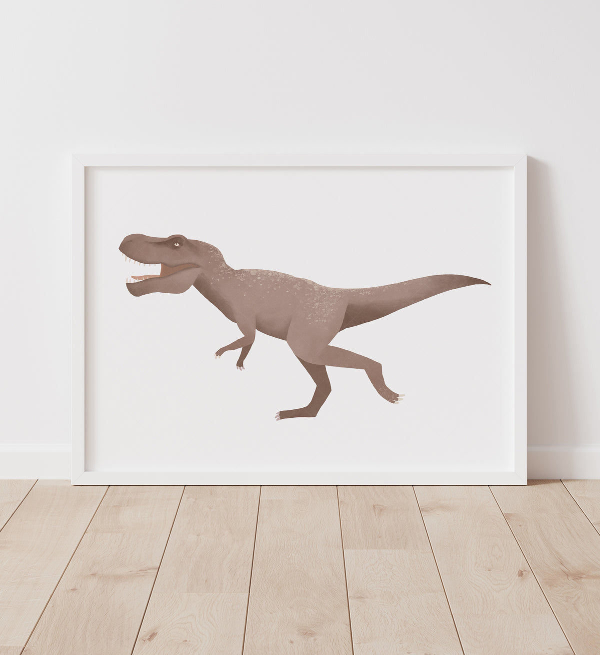 T-Rex Print - Brown