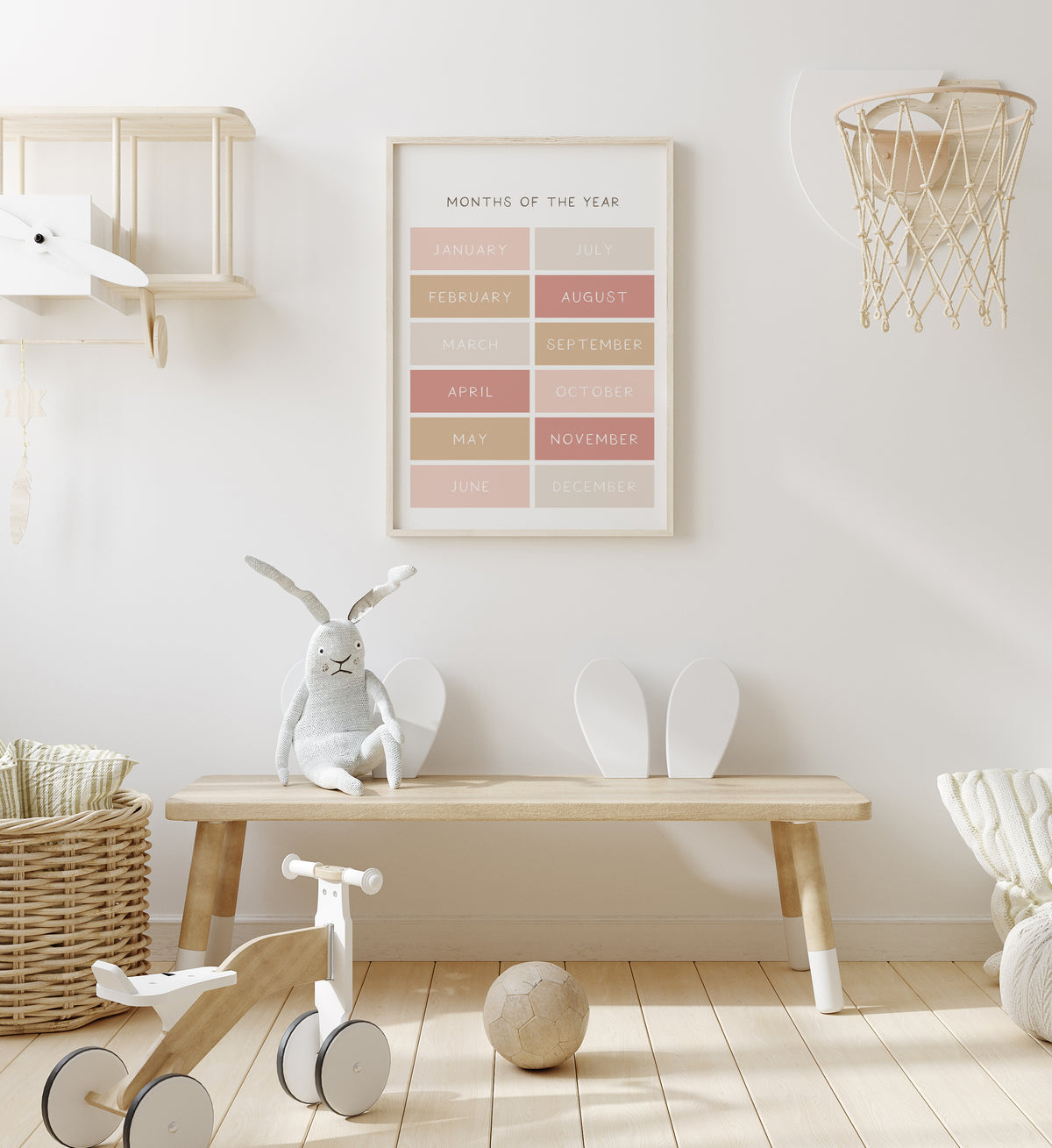 Months of the Year Print - PNCP