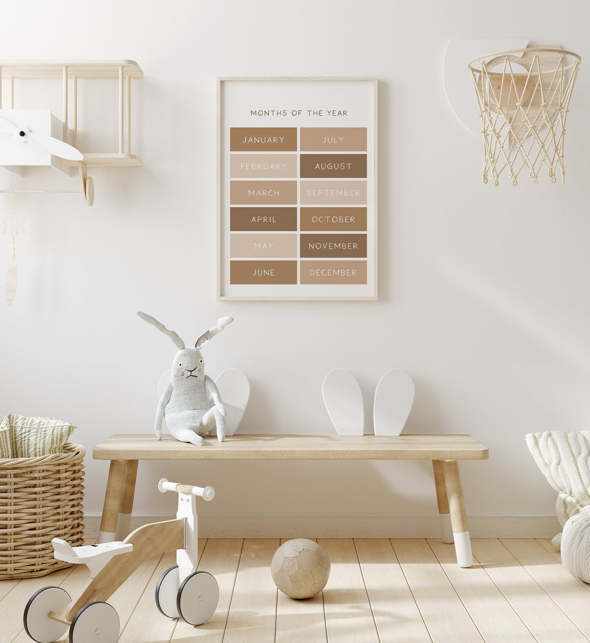 Months of the Year Print - BRCP