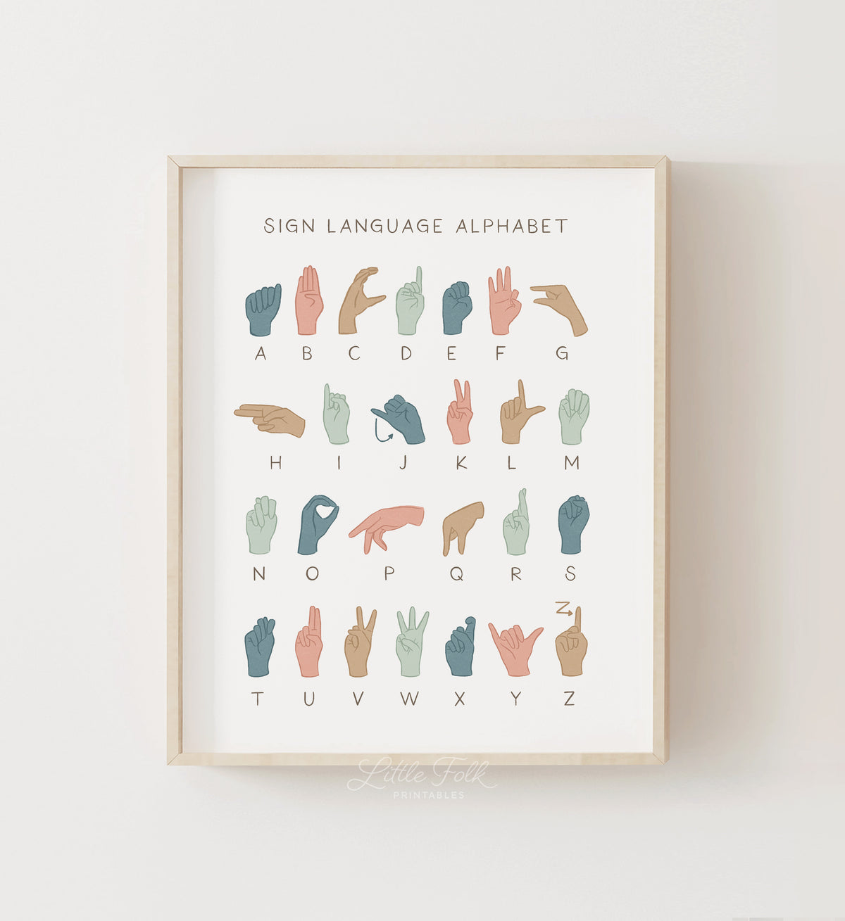 American Sign Language Alphabet - MPCP