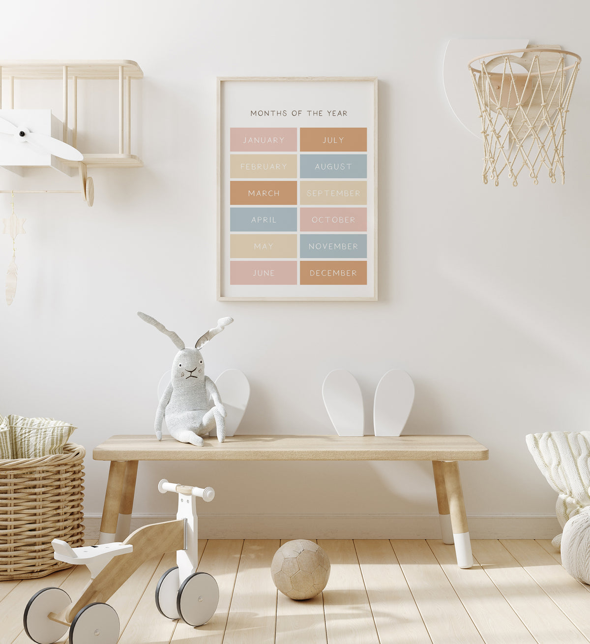 Months of the Year Print - BHCP