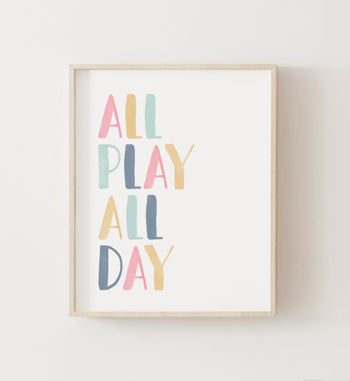 All Play All Day Print - SDCP