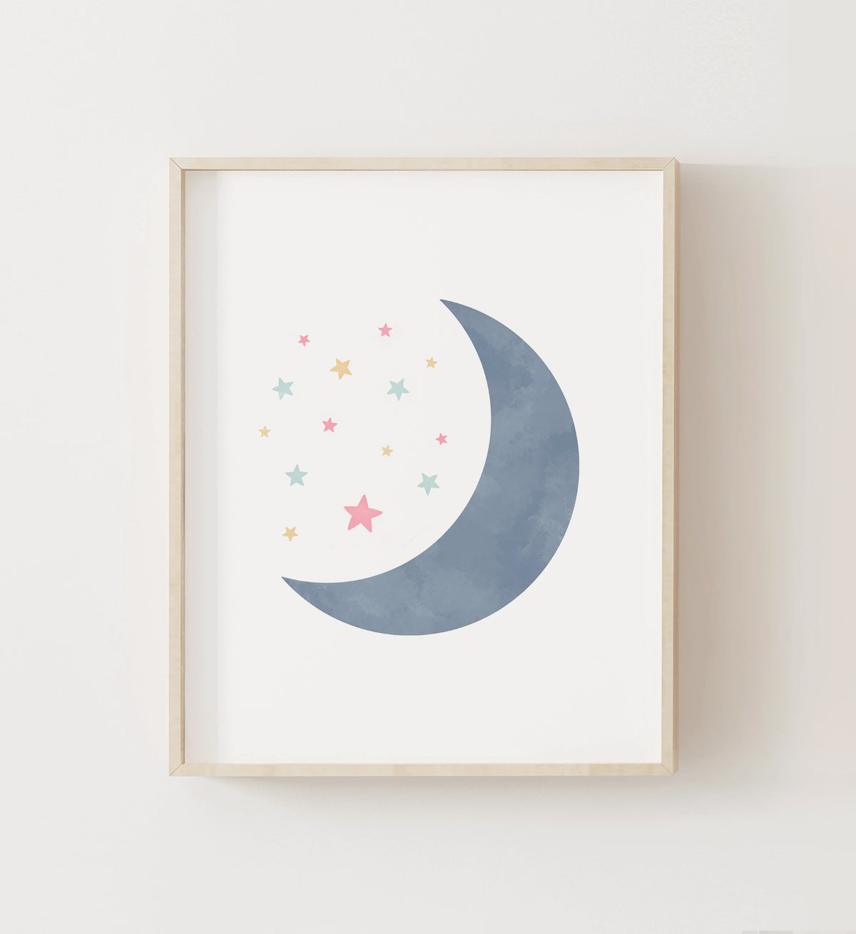 Moon and Stars Print - SDCP